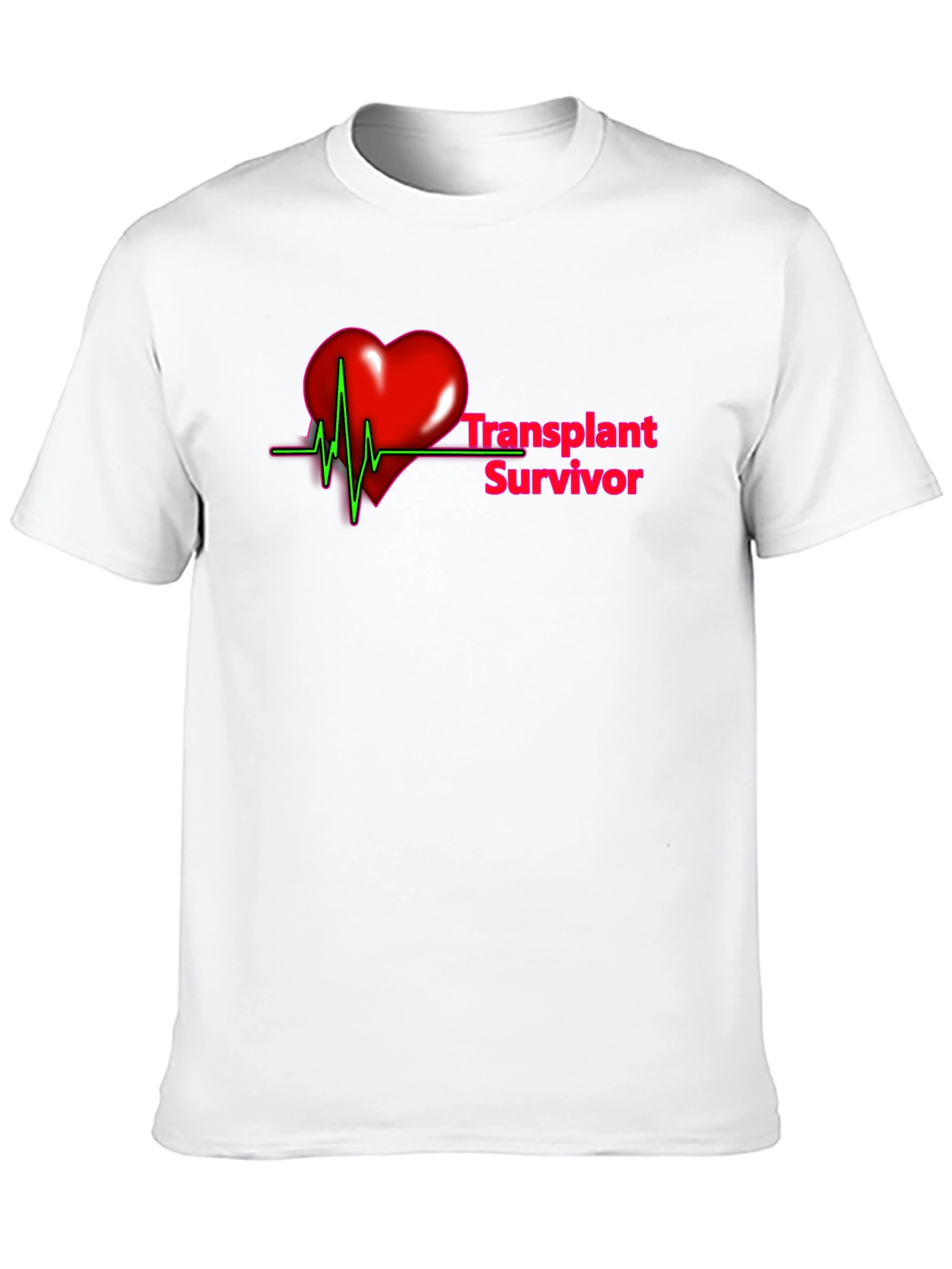 Transplant Survivor Heartbeat T-Shirt