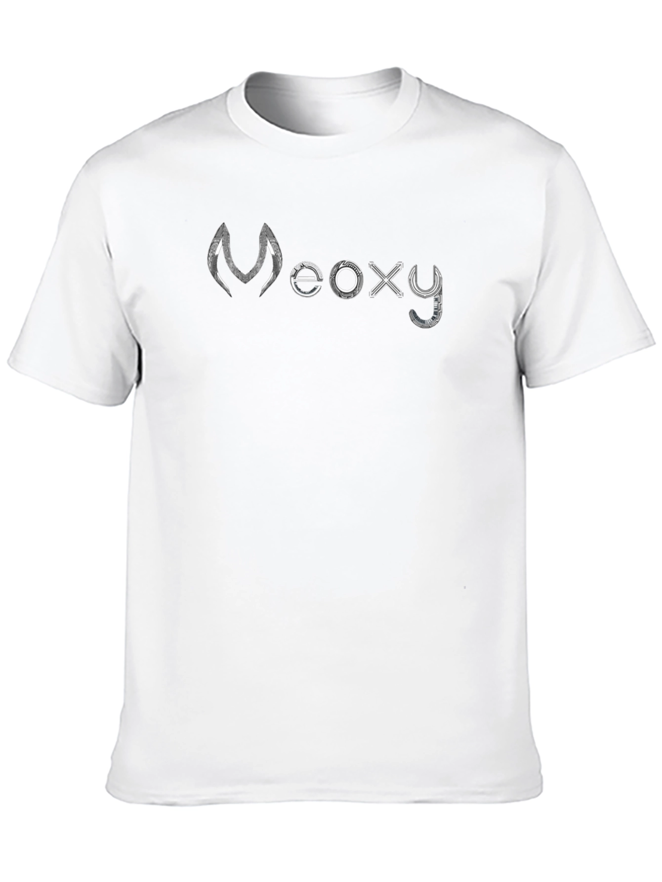 Meoxy Black Graphic Tee