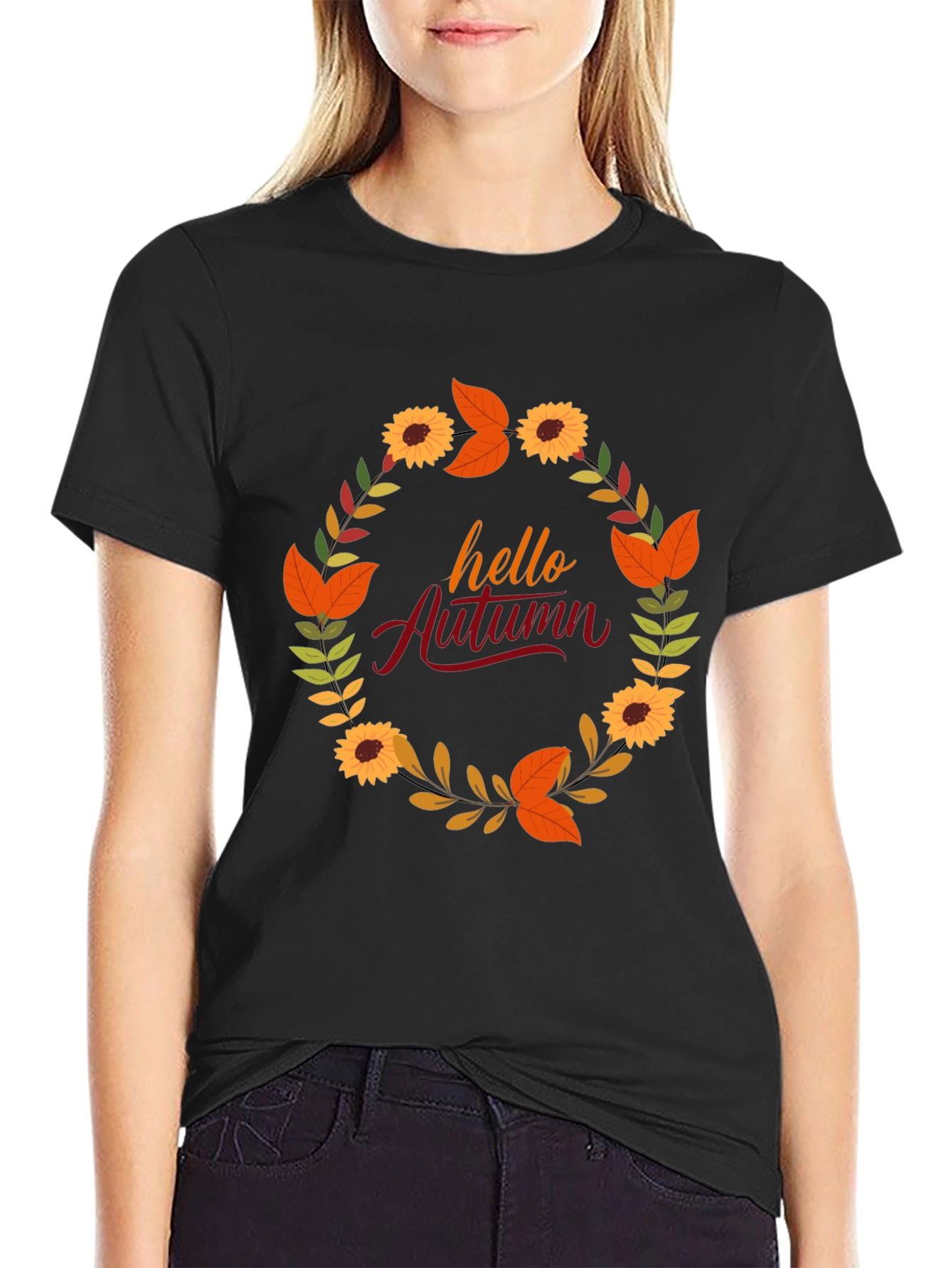 Hello Autumn Graphic Tee