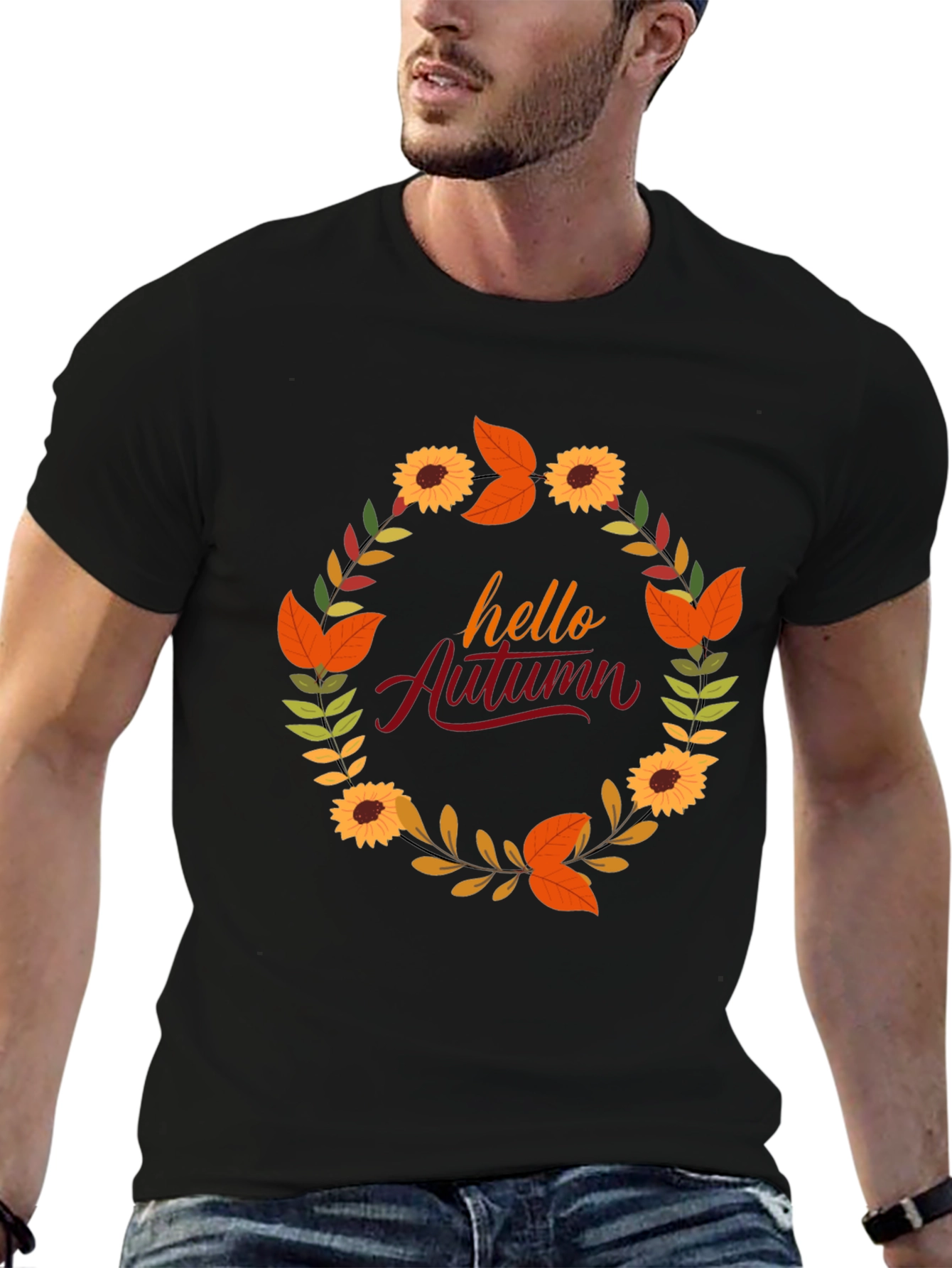 Hello Autumn Graphic Tee