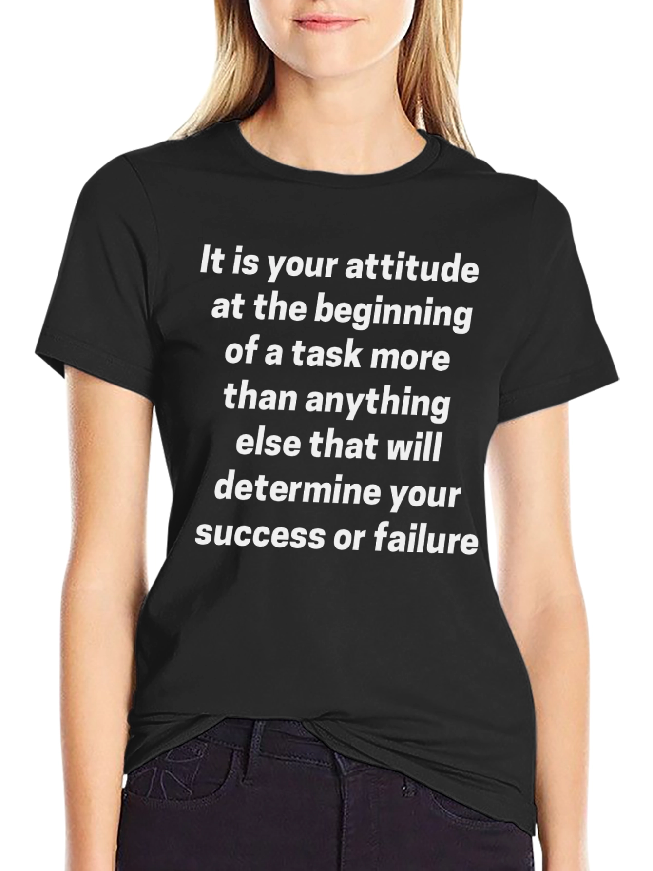 Attitude Motivational Graphic T-Shirt
