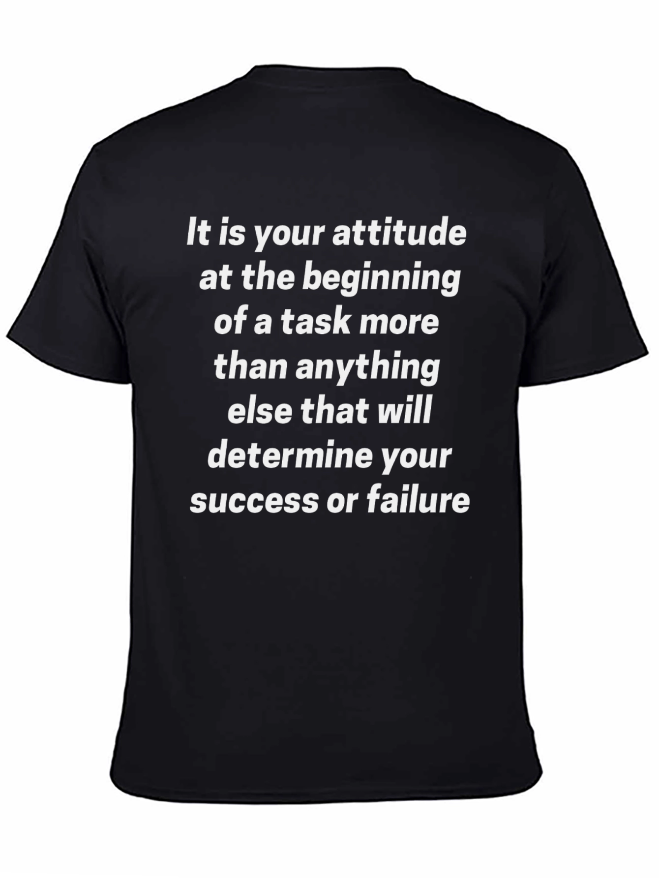 Attitude Motivational Graphic T-Shirt