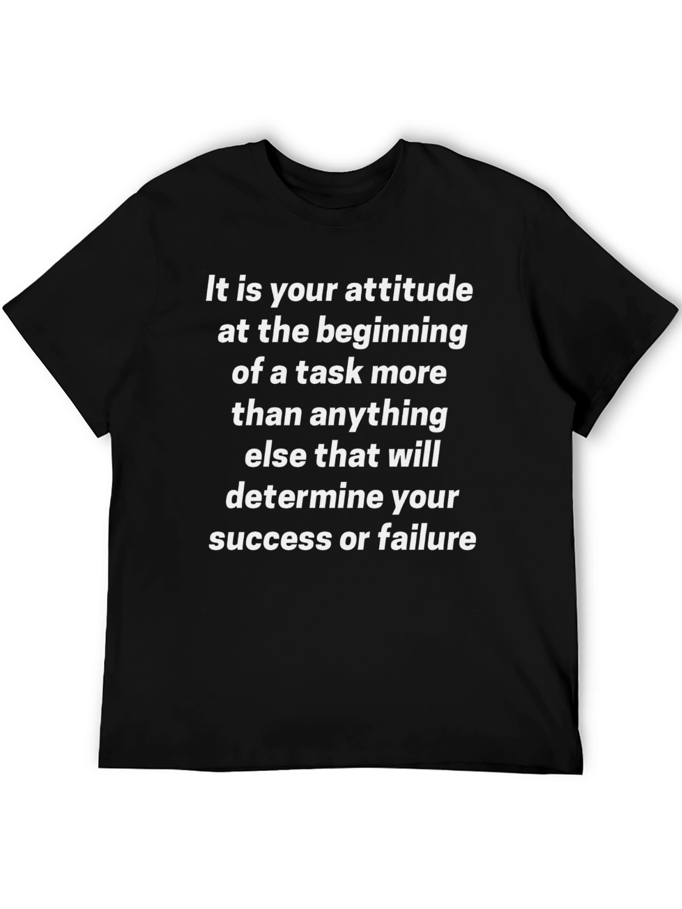 Attitude Motivational Graphic T-Shirt