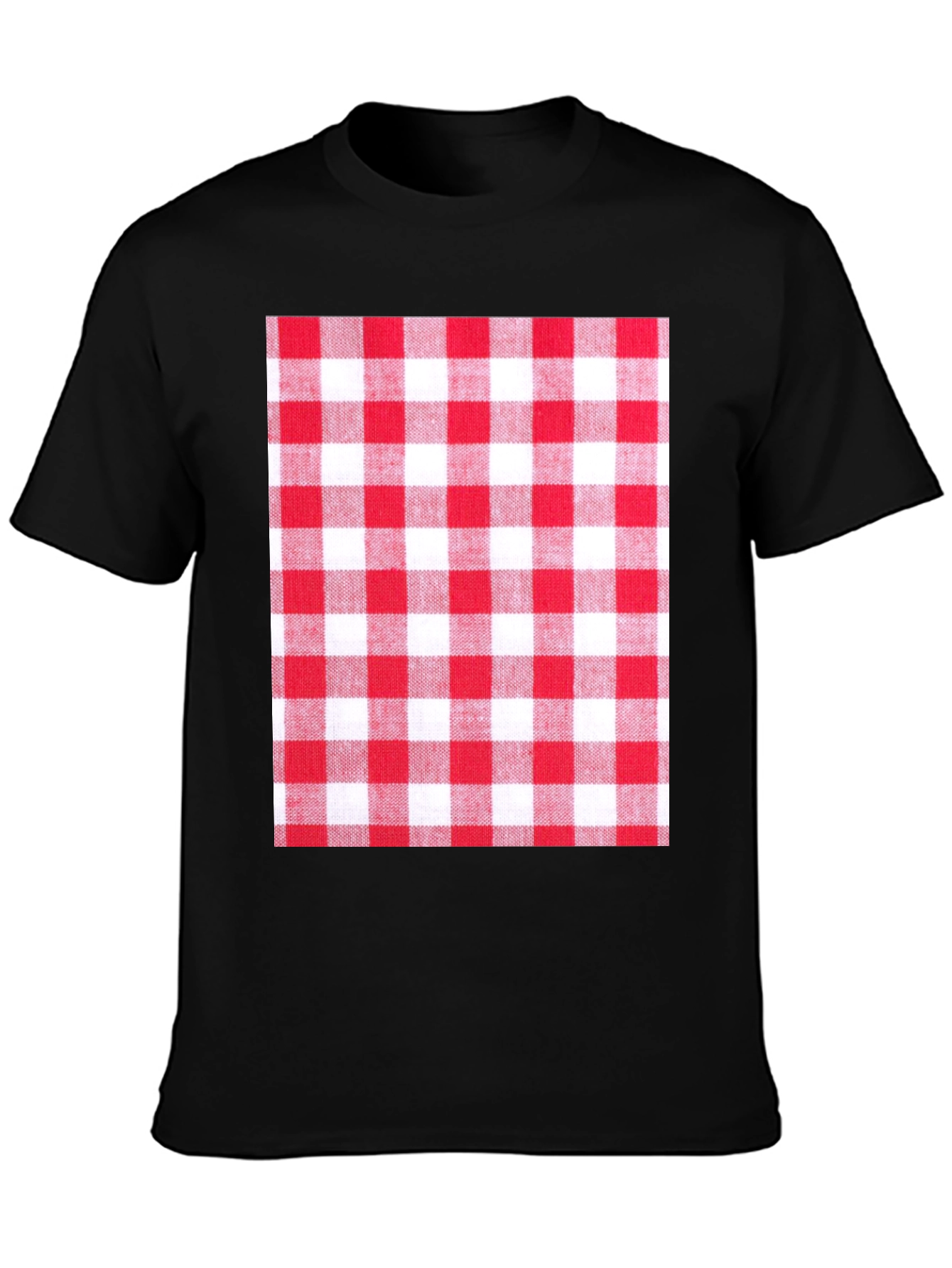 Picnic Plaid Graphic Tee - Stylish & Unique
