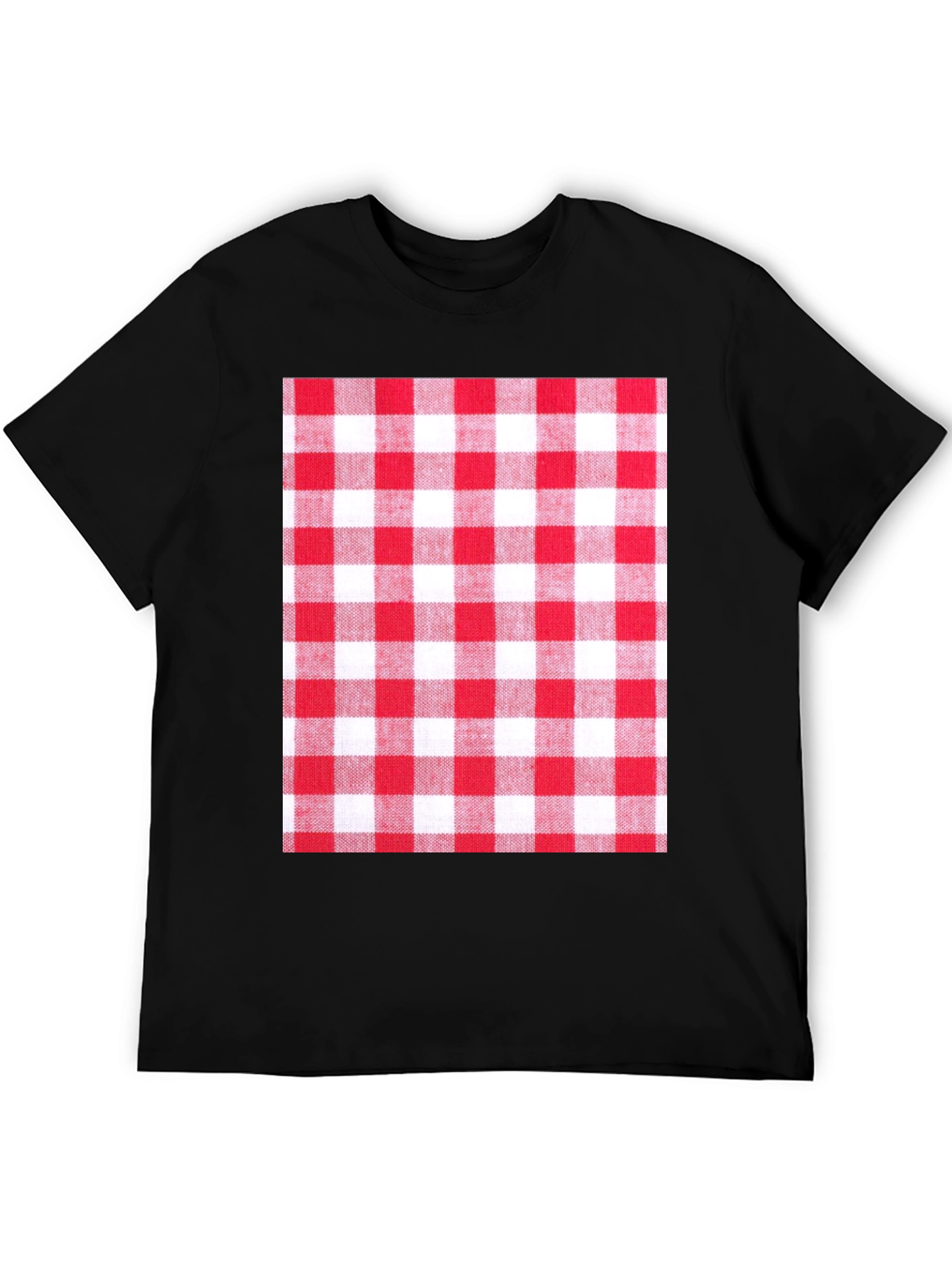 Picnic Plaid Graphic Tee - Stylish & Unique