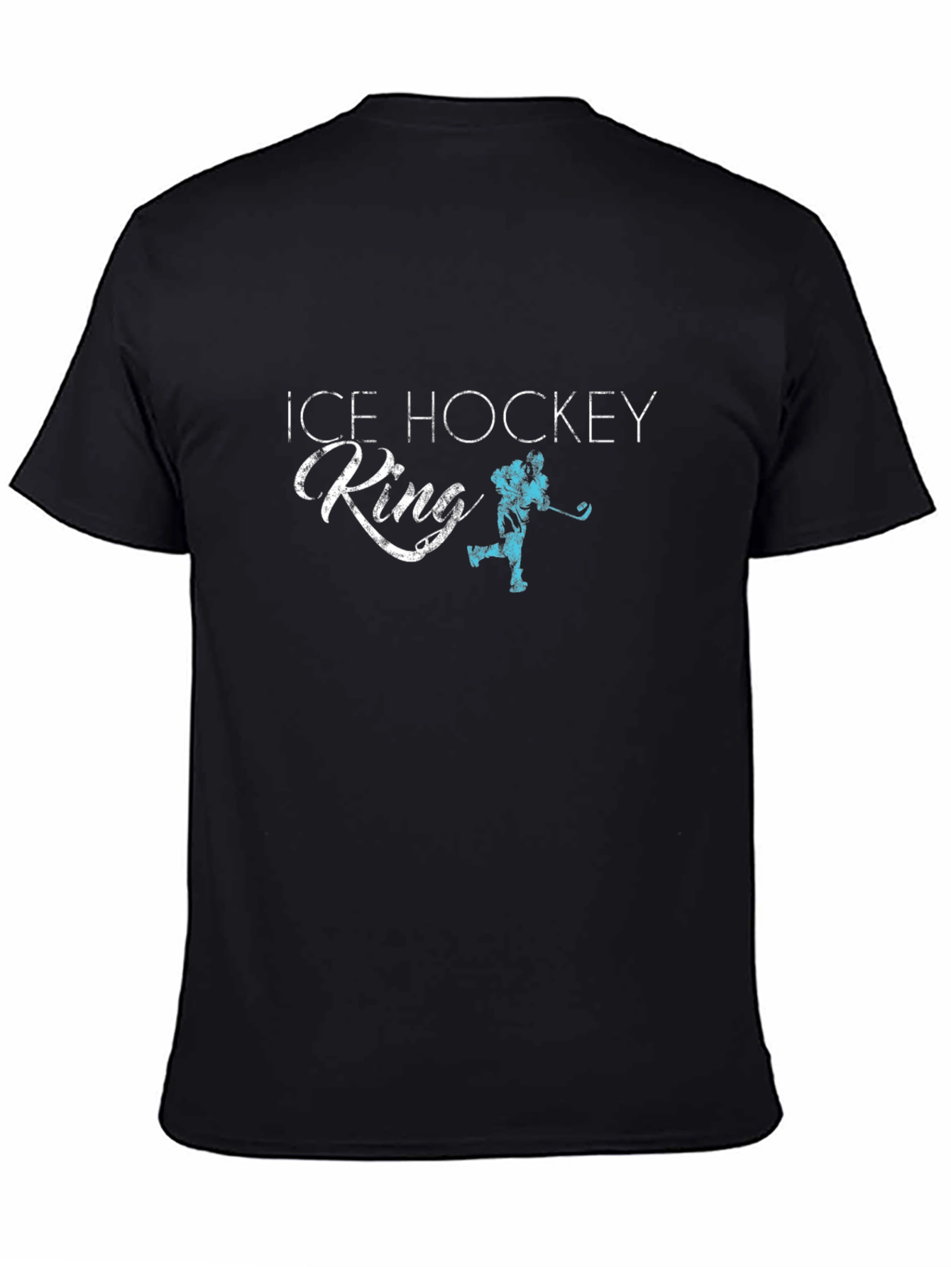 Ice Hockey King Graphic T-Shirt