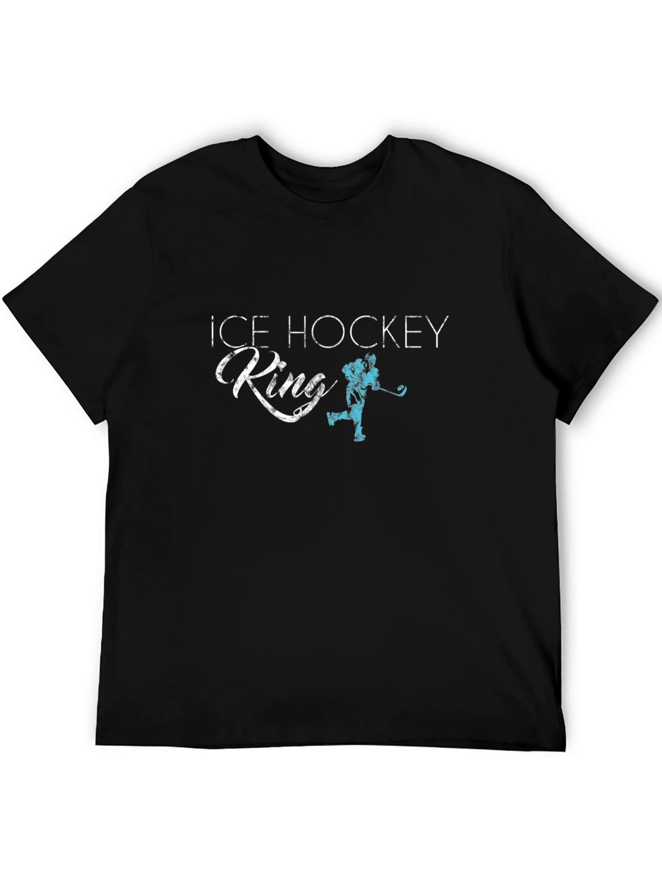 Ice Hockey King Graphic T-Shirt
