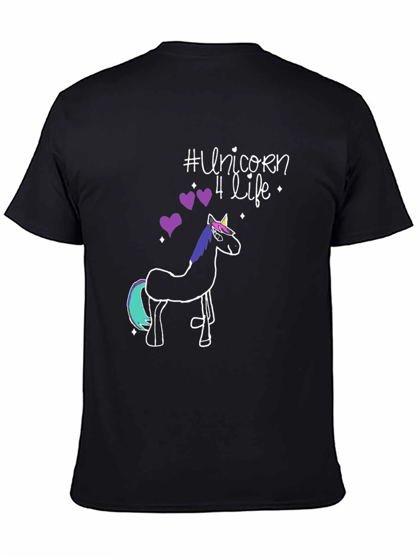Unicorn 4 Life Graphic T-Shirt