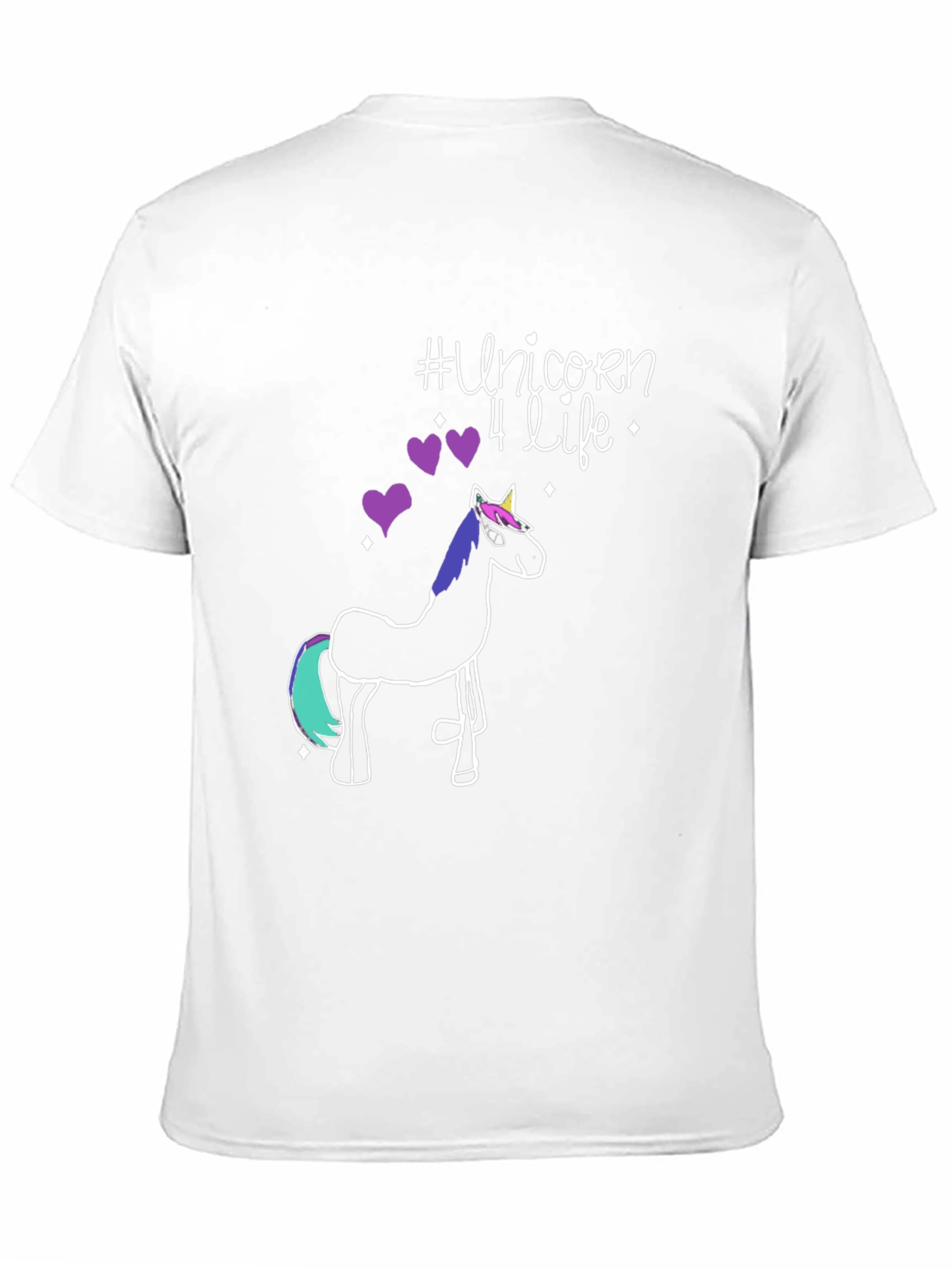 Unicorn 4 Life Graphic T-Shirt