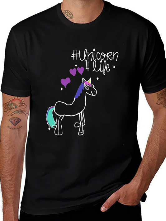 Unicorn 4 Life Graphic T-Shirt