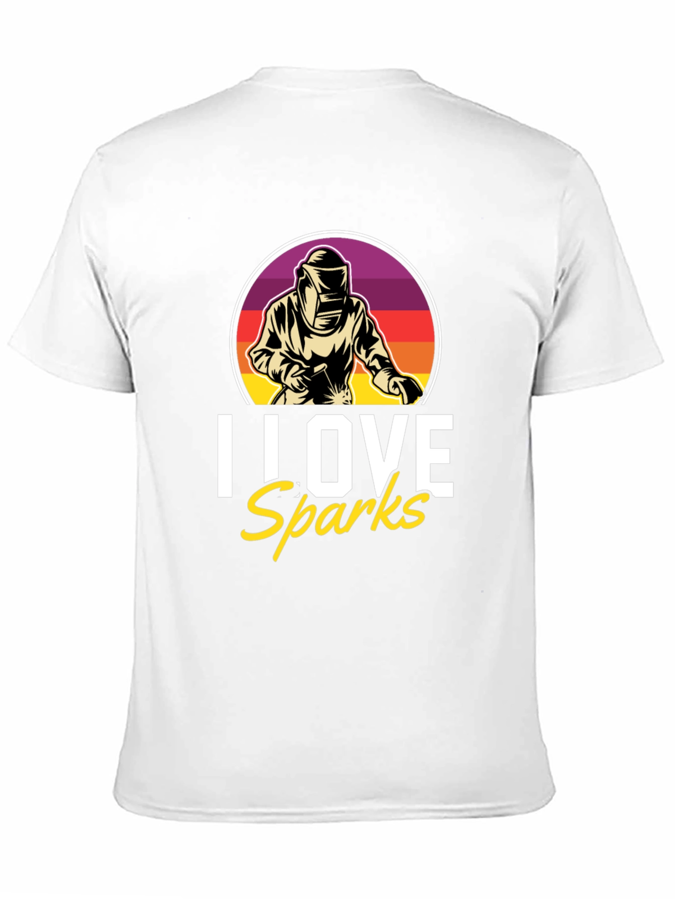 I Love Sparks Welding T-Shirt