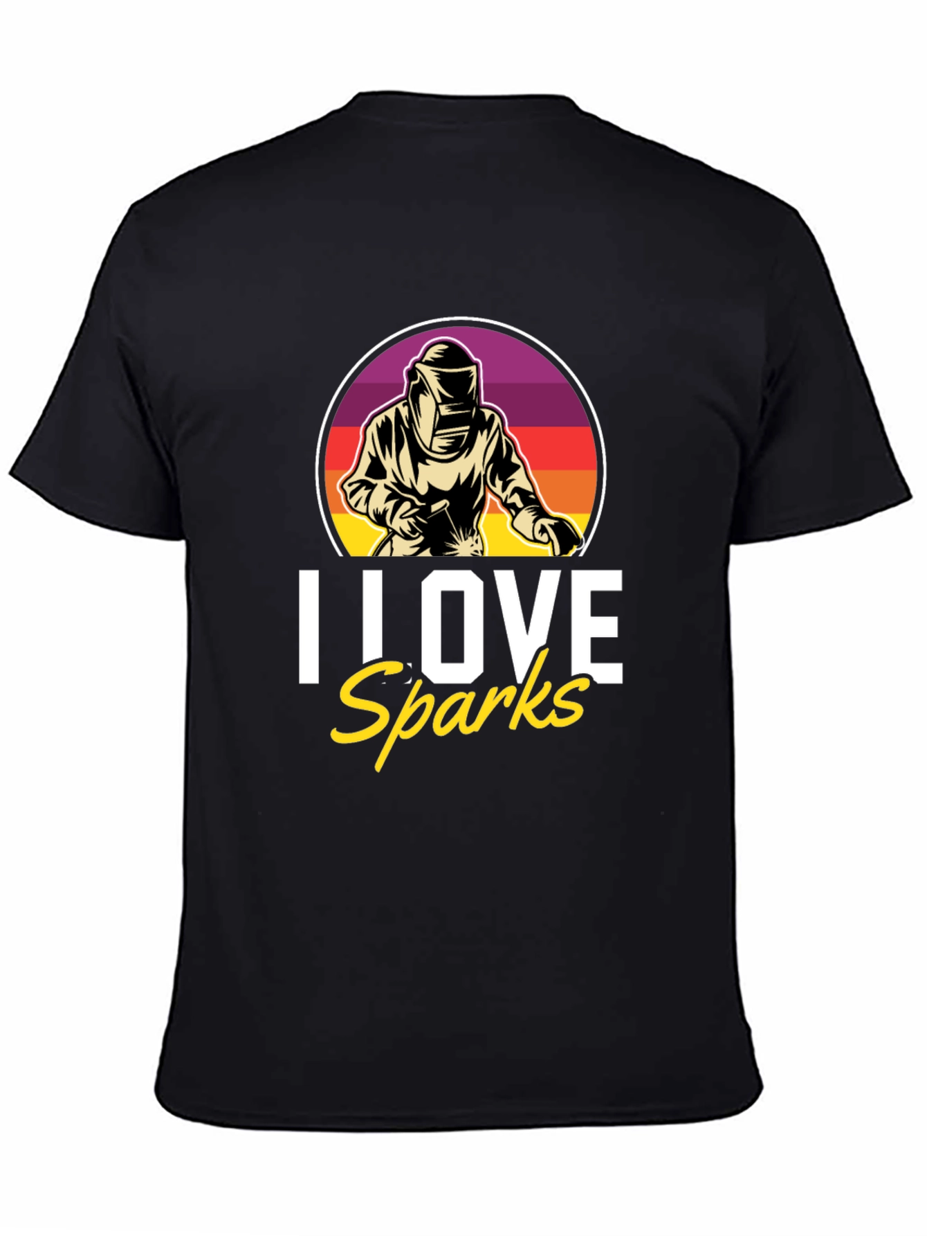 I Love Sparks Welding T-Shirt