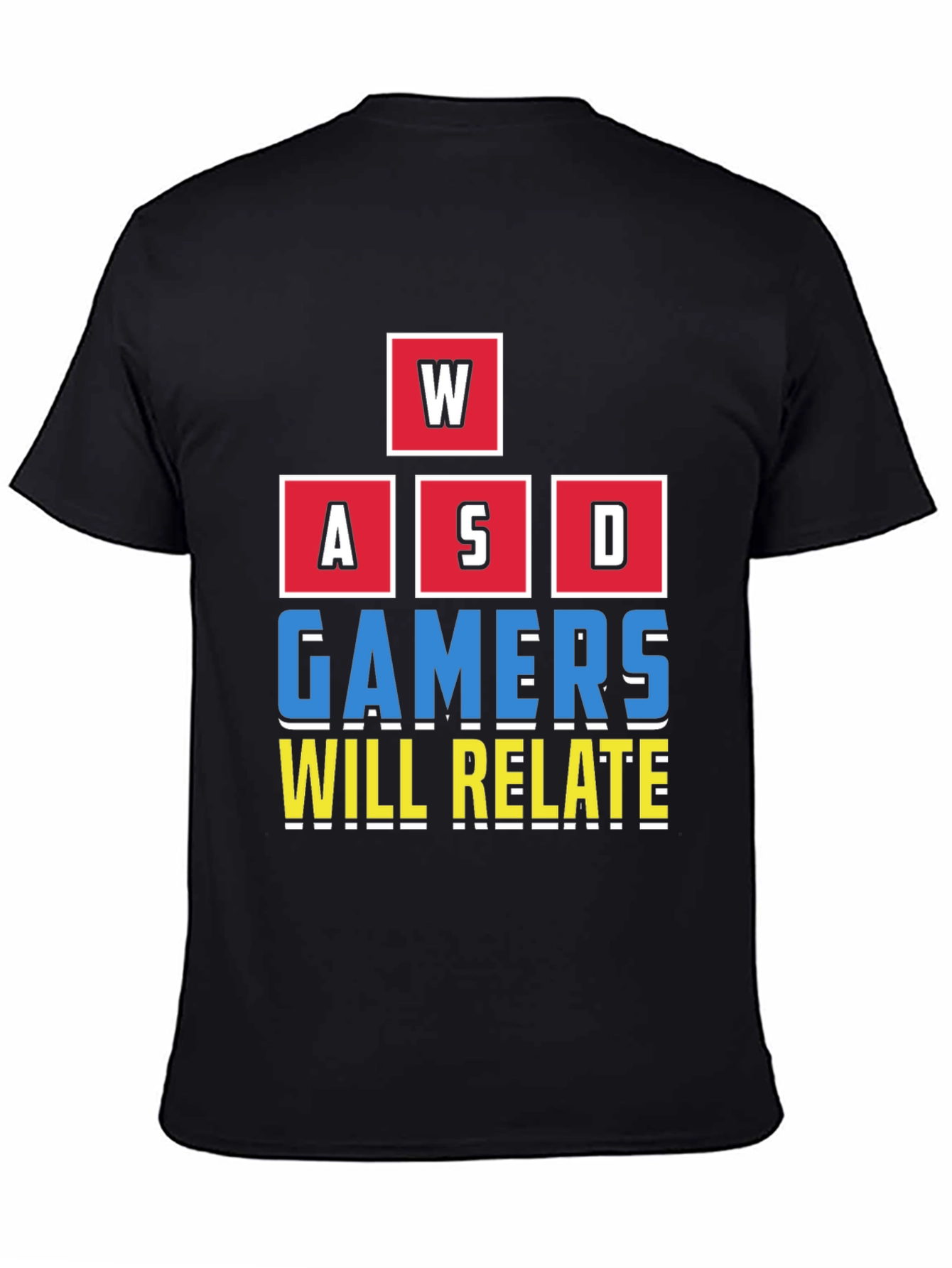 Gamer WASD T-Shirt - Gamers Will Relate