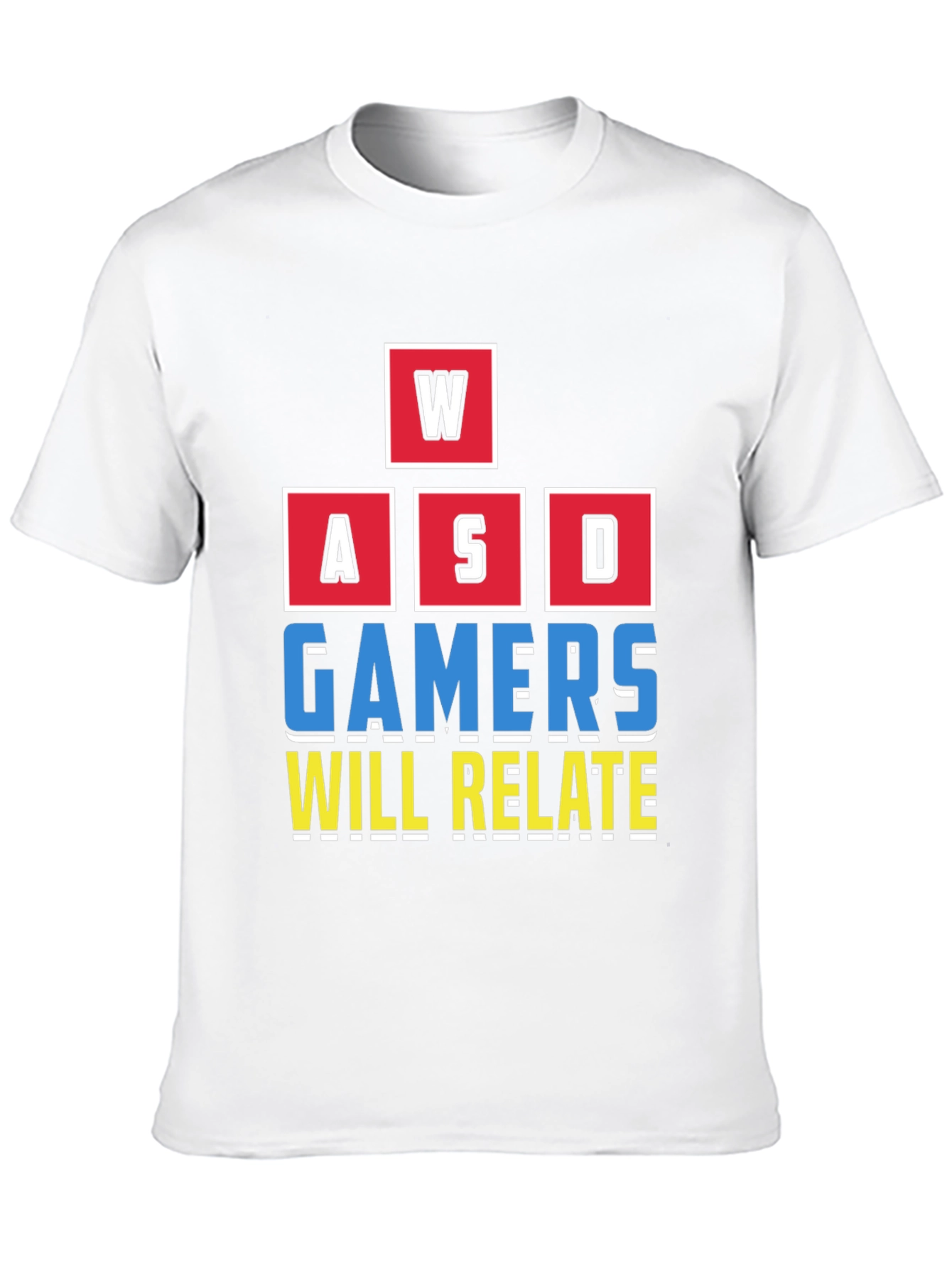 Gamer WASD T-Shirt - Gamers Will Relate