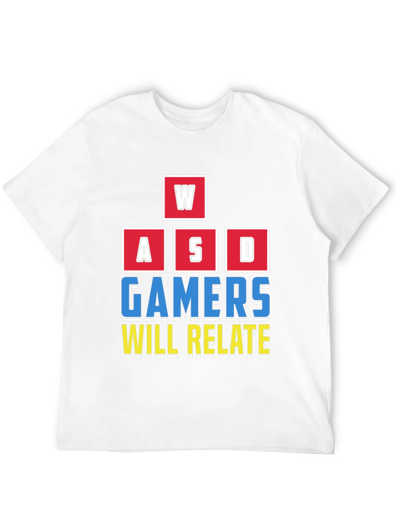 Gamer WASD T-Shirt - Gamers Will Relate