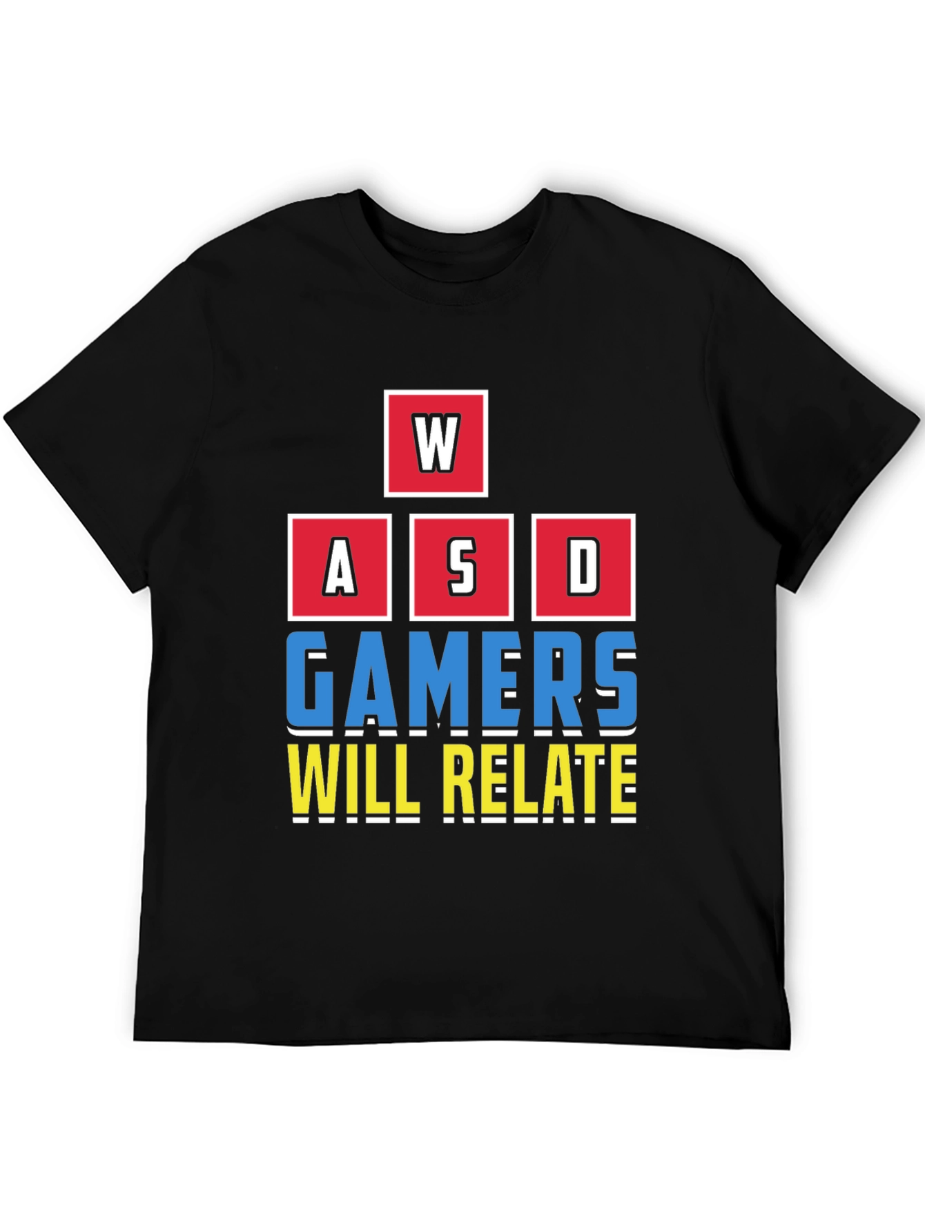Gamer WASD T-Shirt - Gamers Will Relate