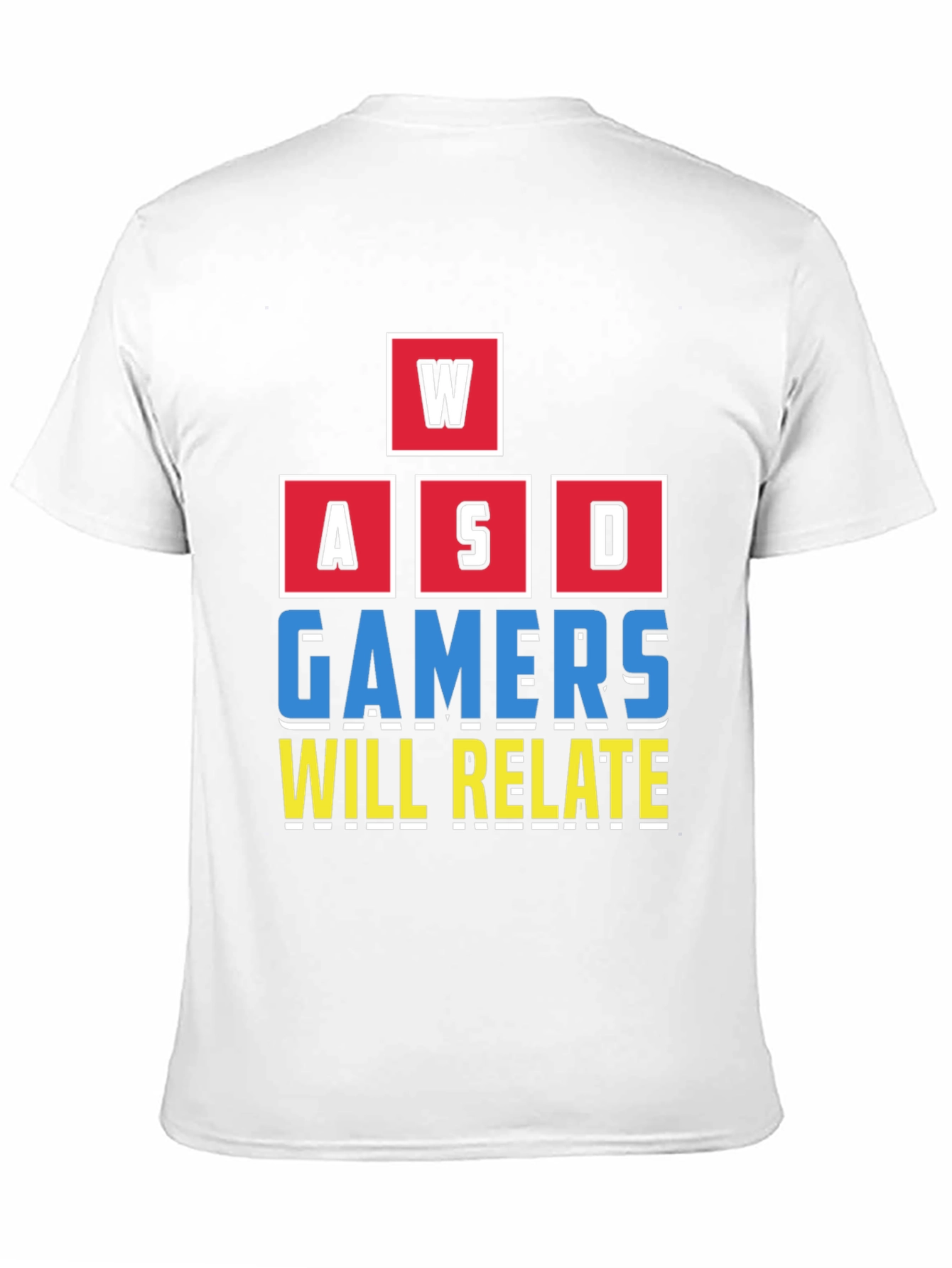 Gamer WASD T-Shirt - Gamers Will Relate