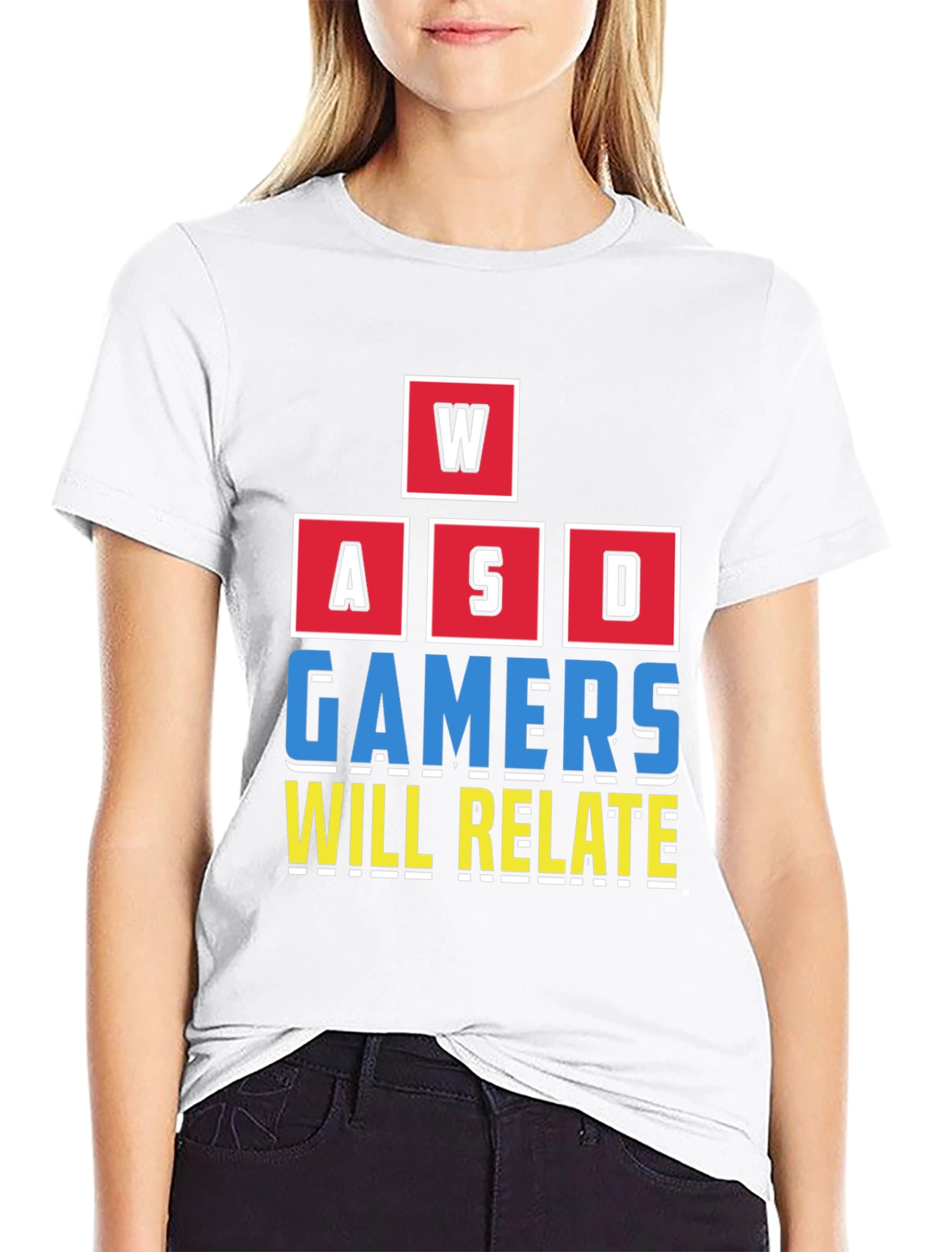 Gamer WASD T-Shirt - Gamers Will Relate