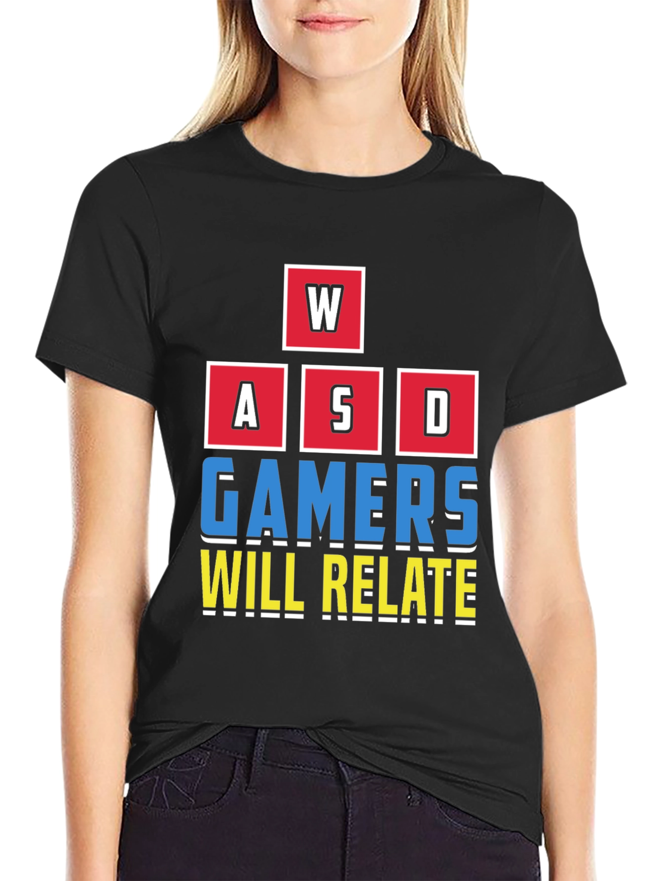 Gamer WASD T-Shirt - Gamers Will Relate