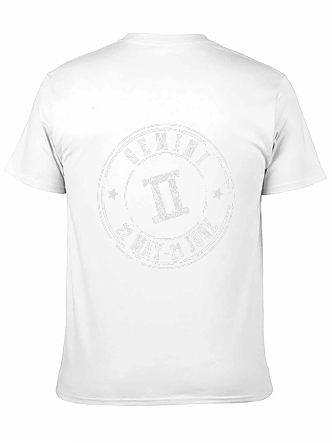 Gemini Zodiac Sign T-Shirt: May 22 - June 21