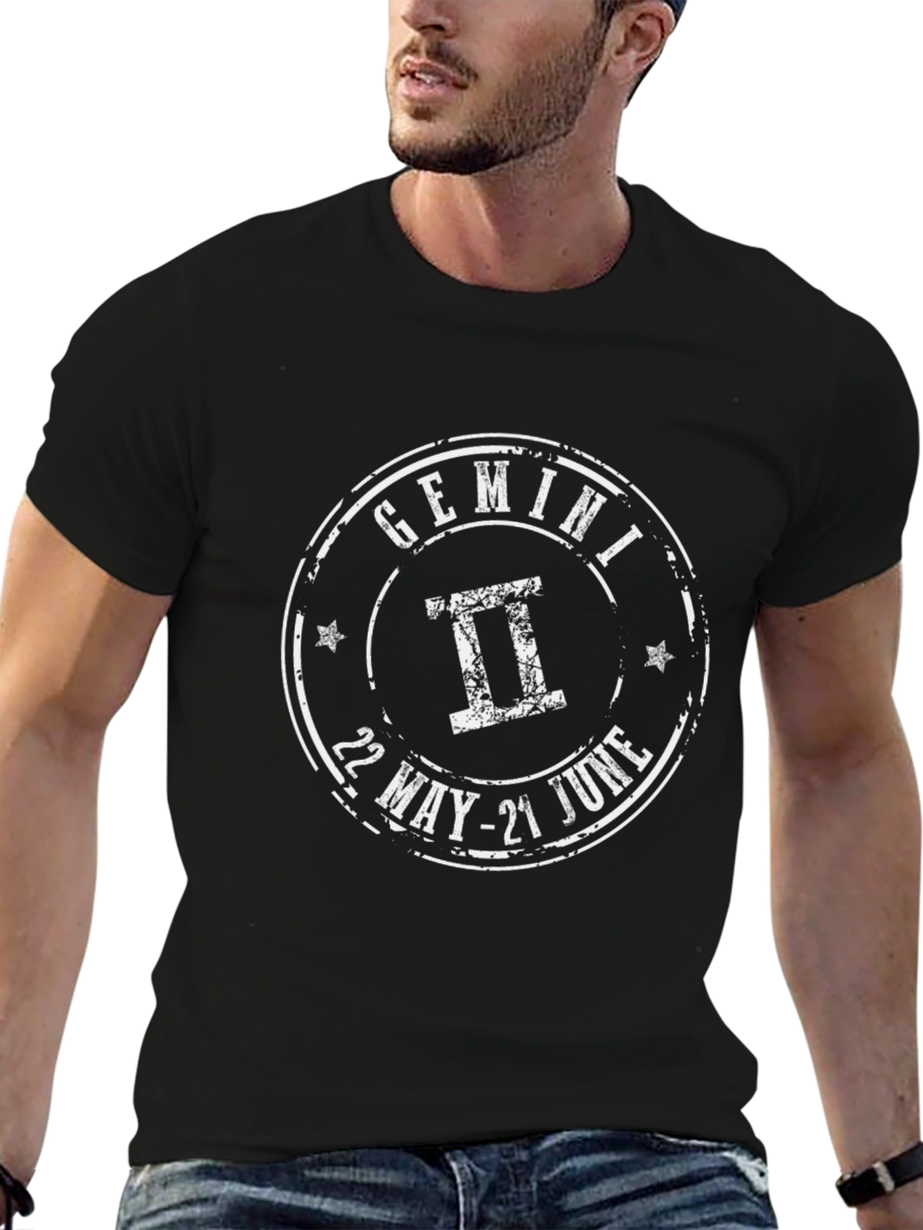 Gemini Zodiac Sign T-Shirt: May 22 - June 21
