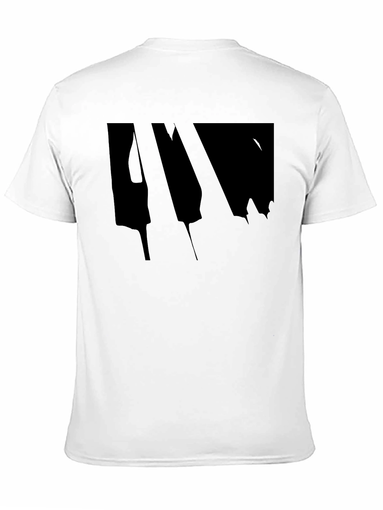 Mens Black Graphic Tee