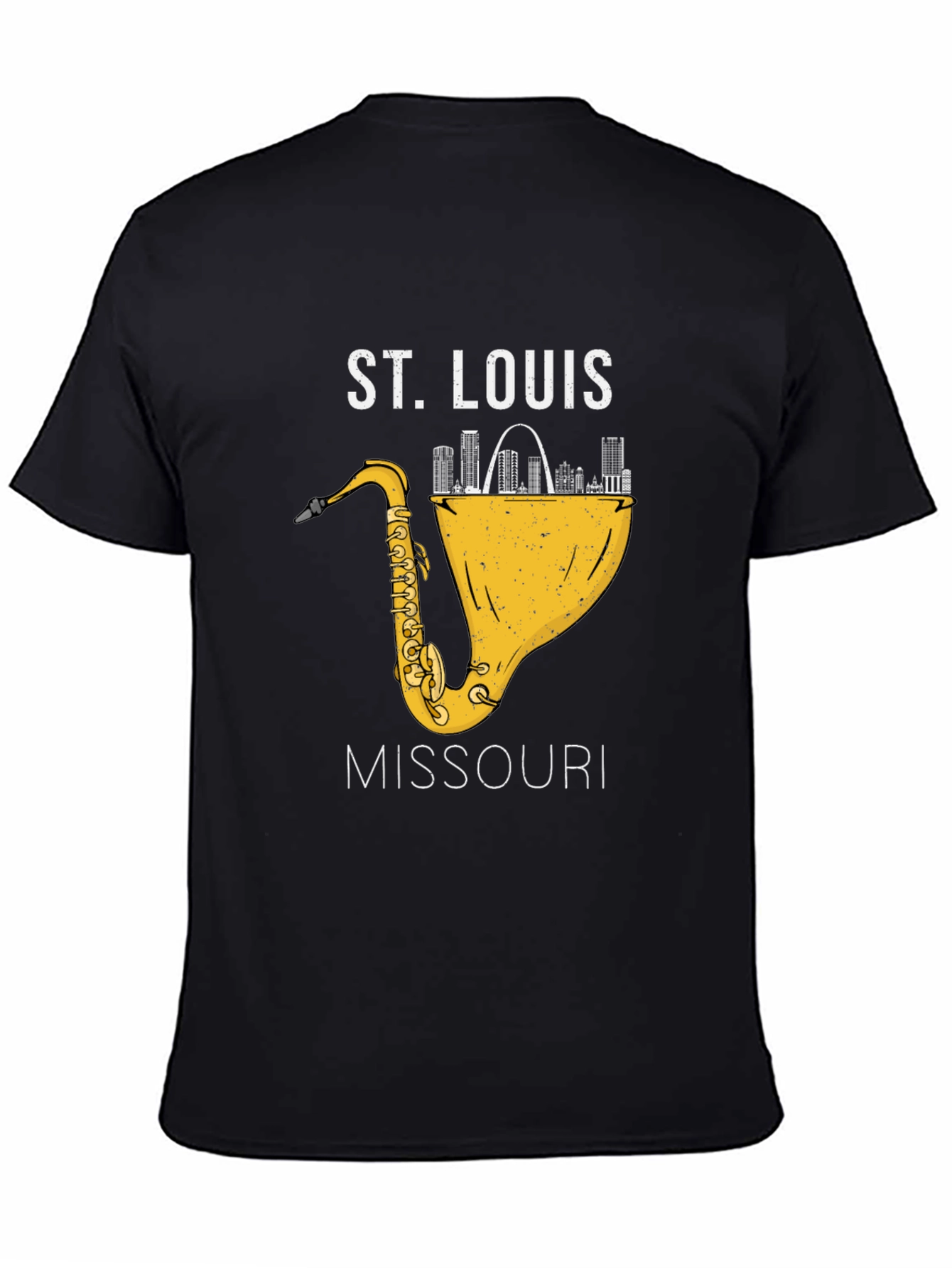 St. Louis Missouri Saxophone T-Shirt