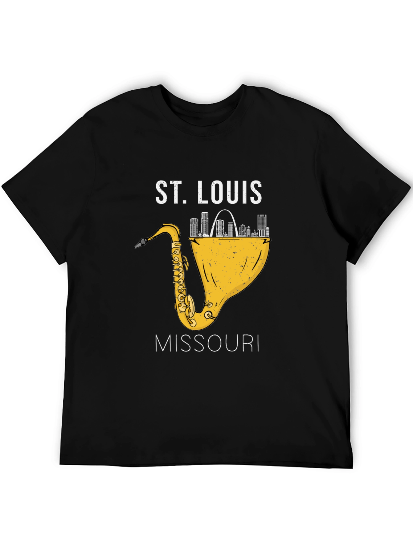 St. Louis Missouri Saxophone T-Shirt
