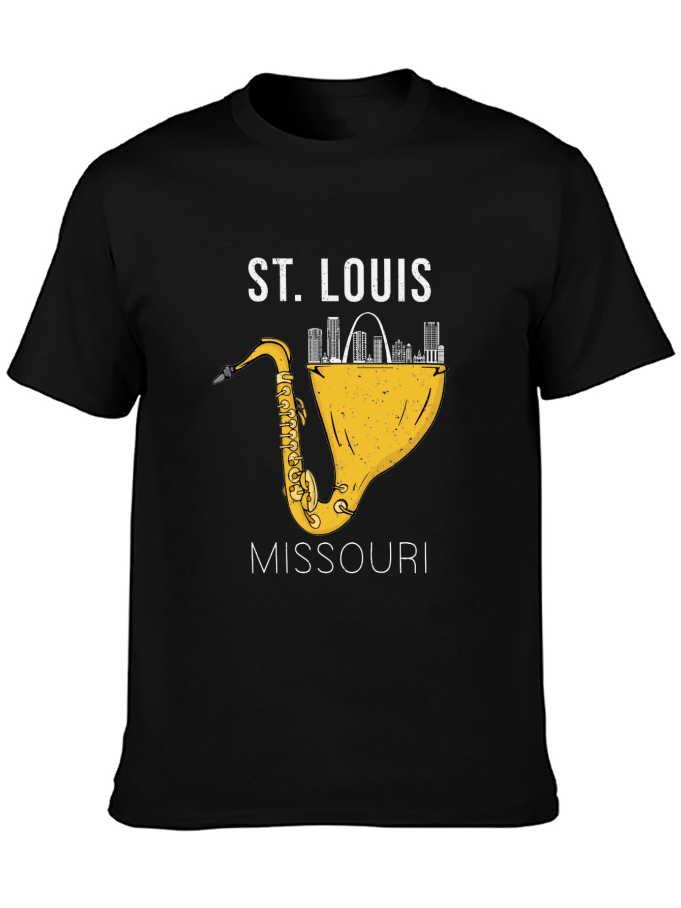 St. Louis Missouri Saxophone T-Shirt