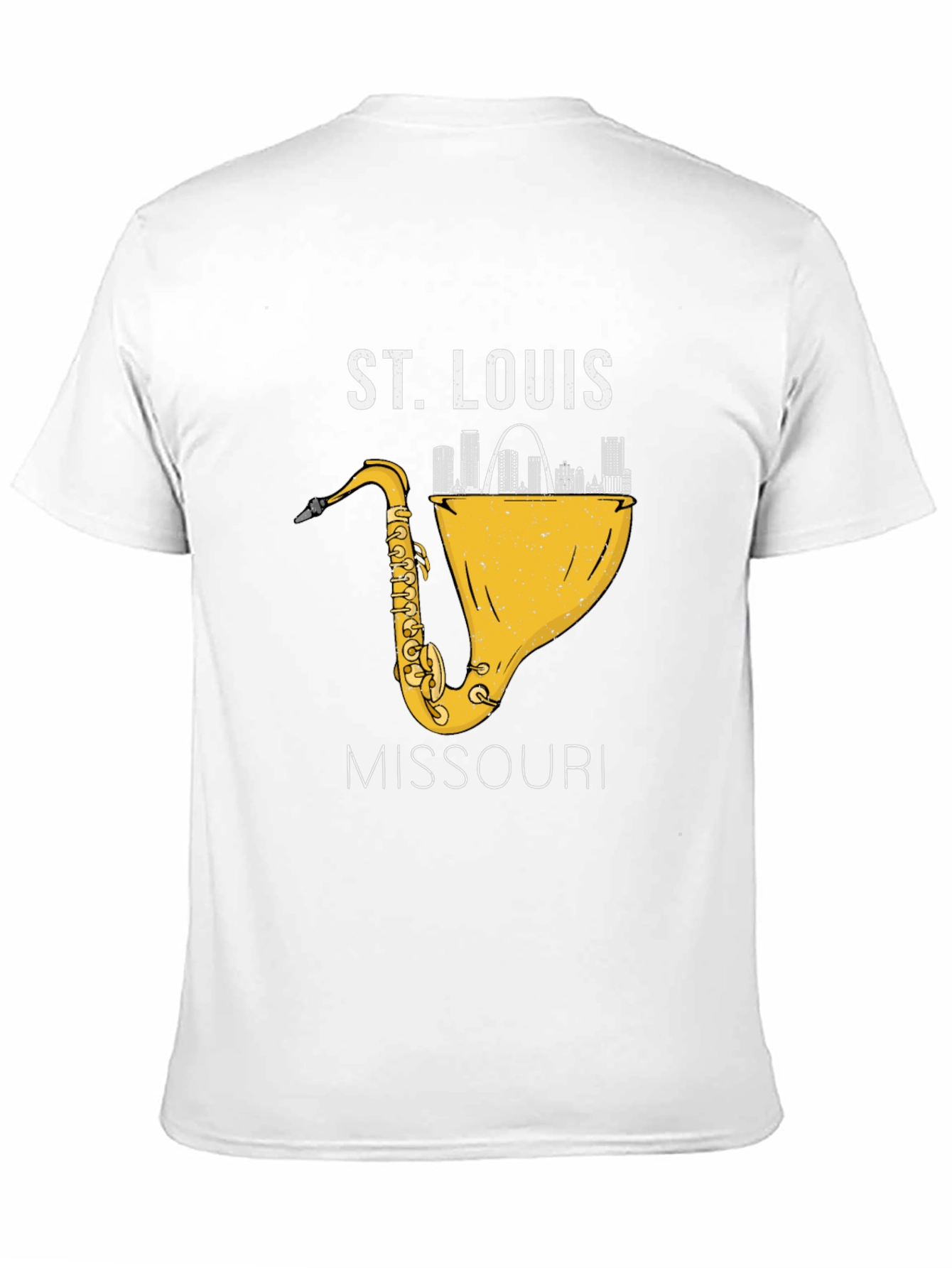 St. Louis Missouri Saxophone T-Shirt