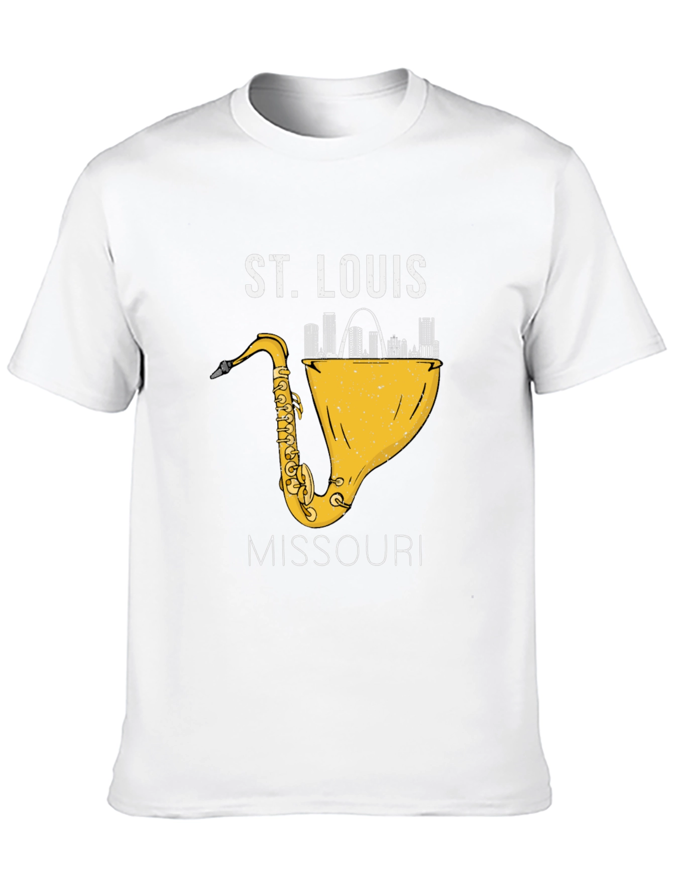 St. Louis Missouri Saxophone T-Shirt
