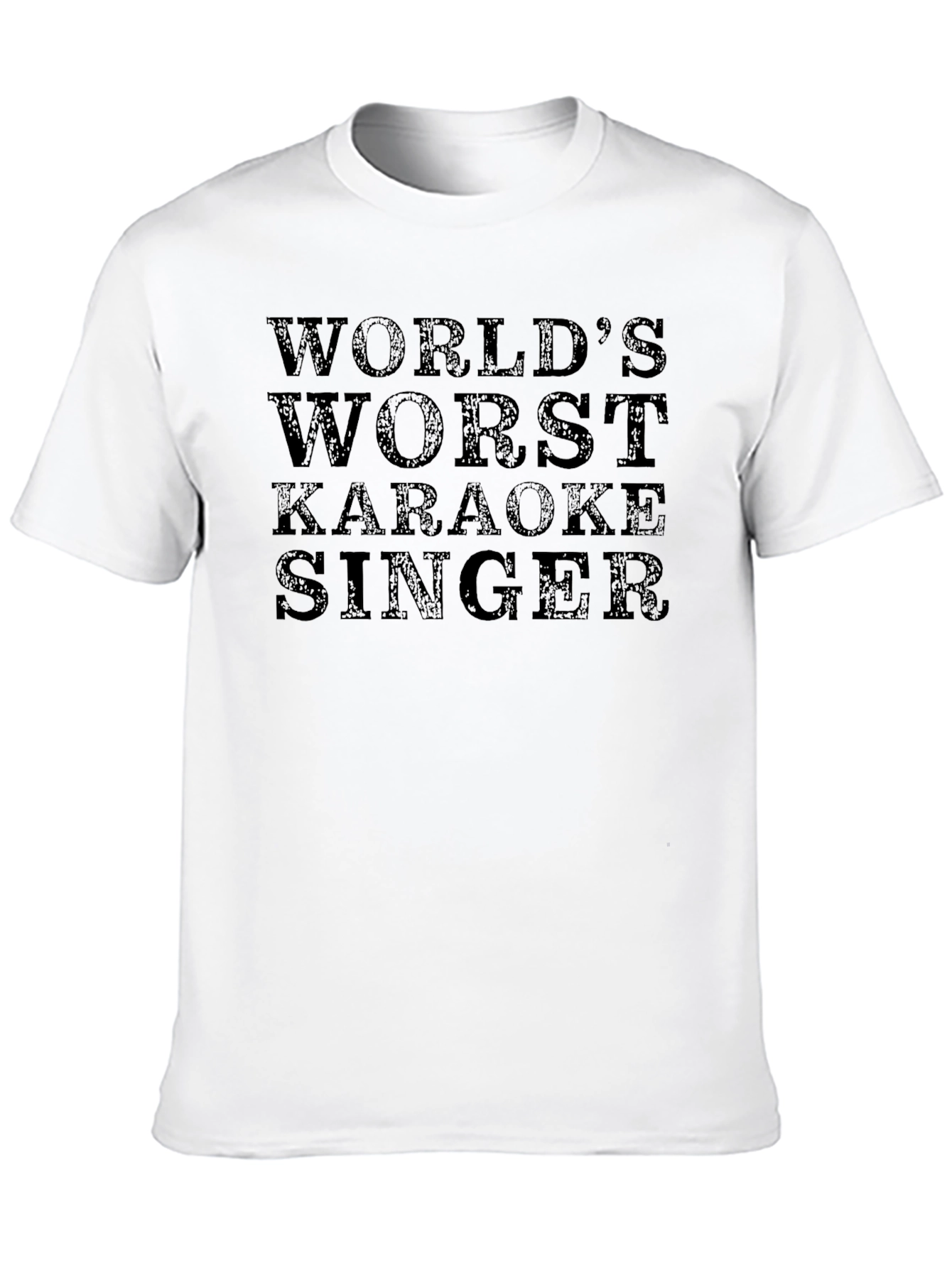 Worlds Worst Karaoke Singer - Graphic Tee