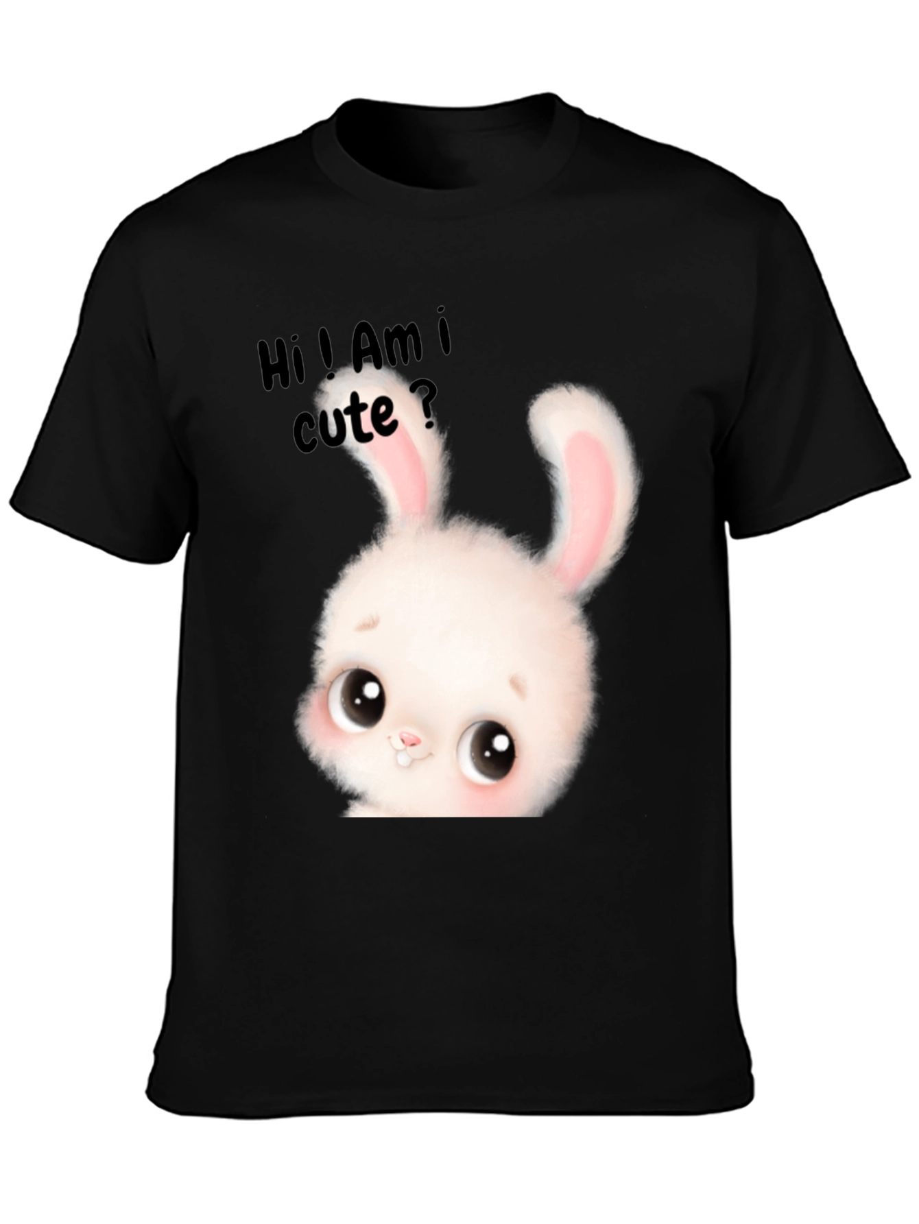 Cute Bunny Graphic T-Shirt - Adorable Unisex Tee