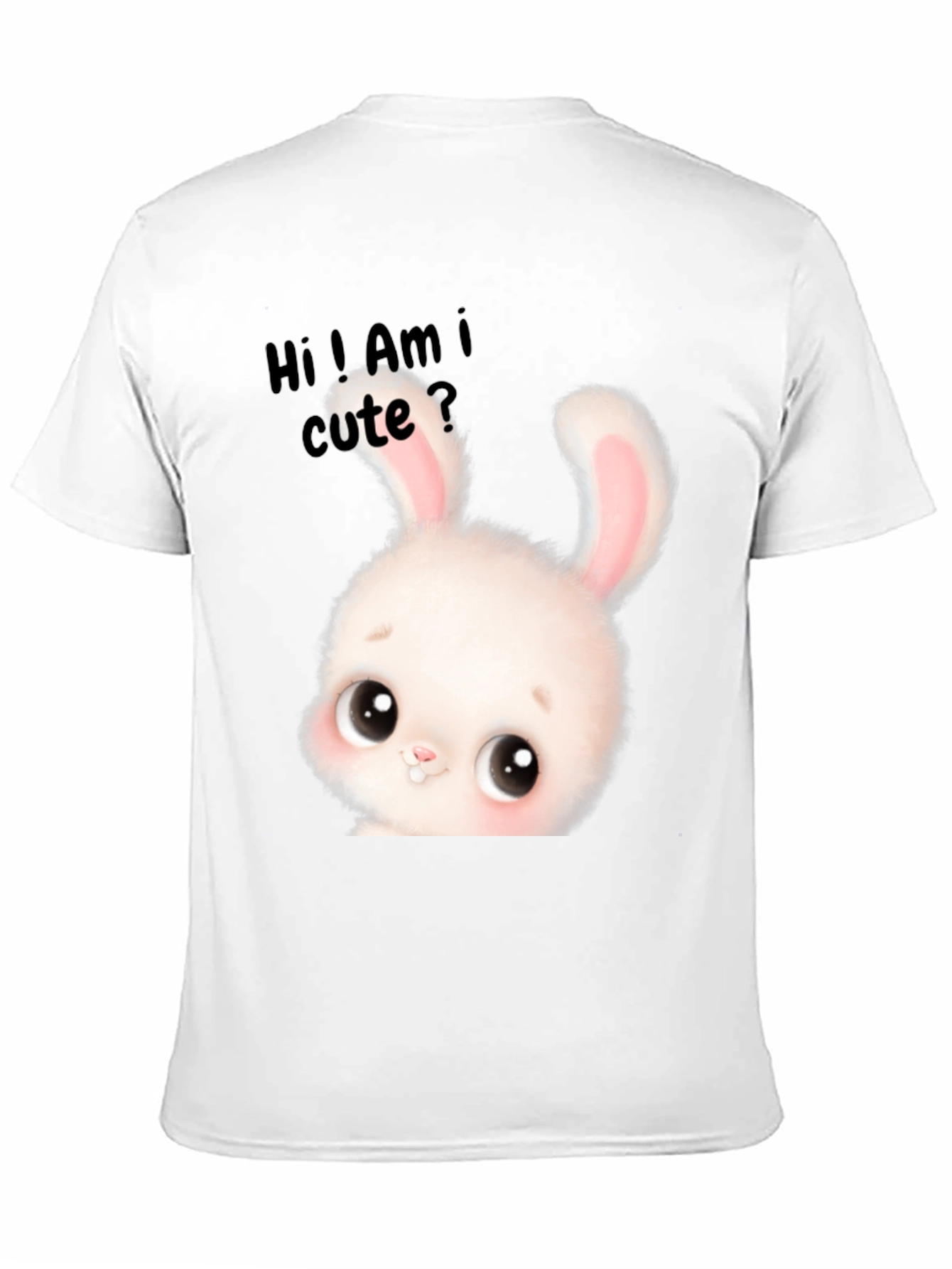 Cute Bunny Graphic T-Shirt - Adorable Unisex Tee