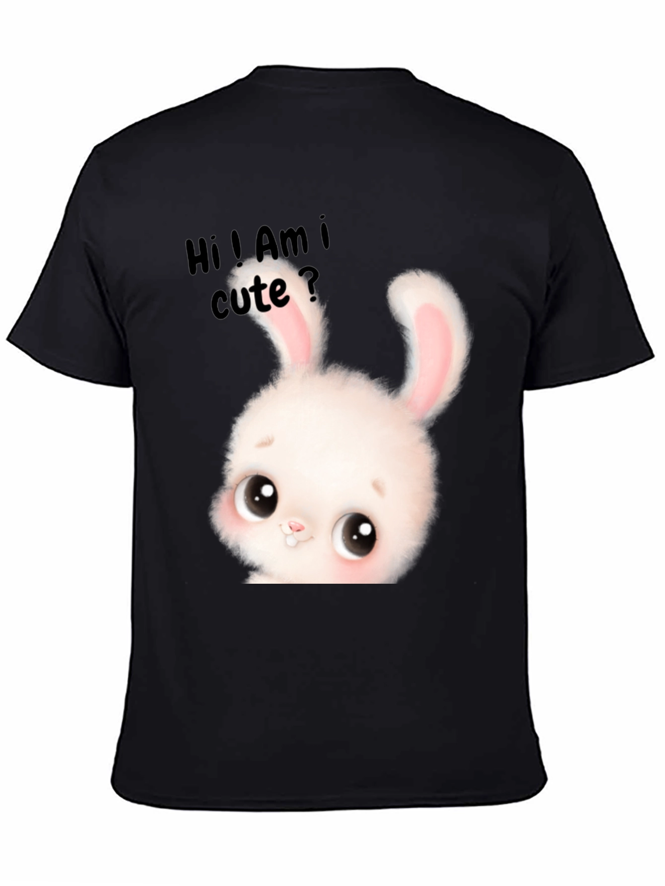 Cute Bunny Graphic T-Shirt - Adorable Unisex Tee