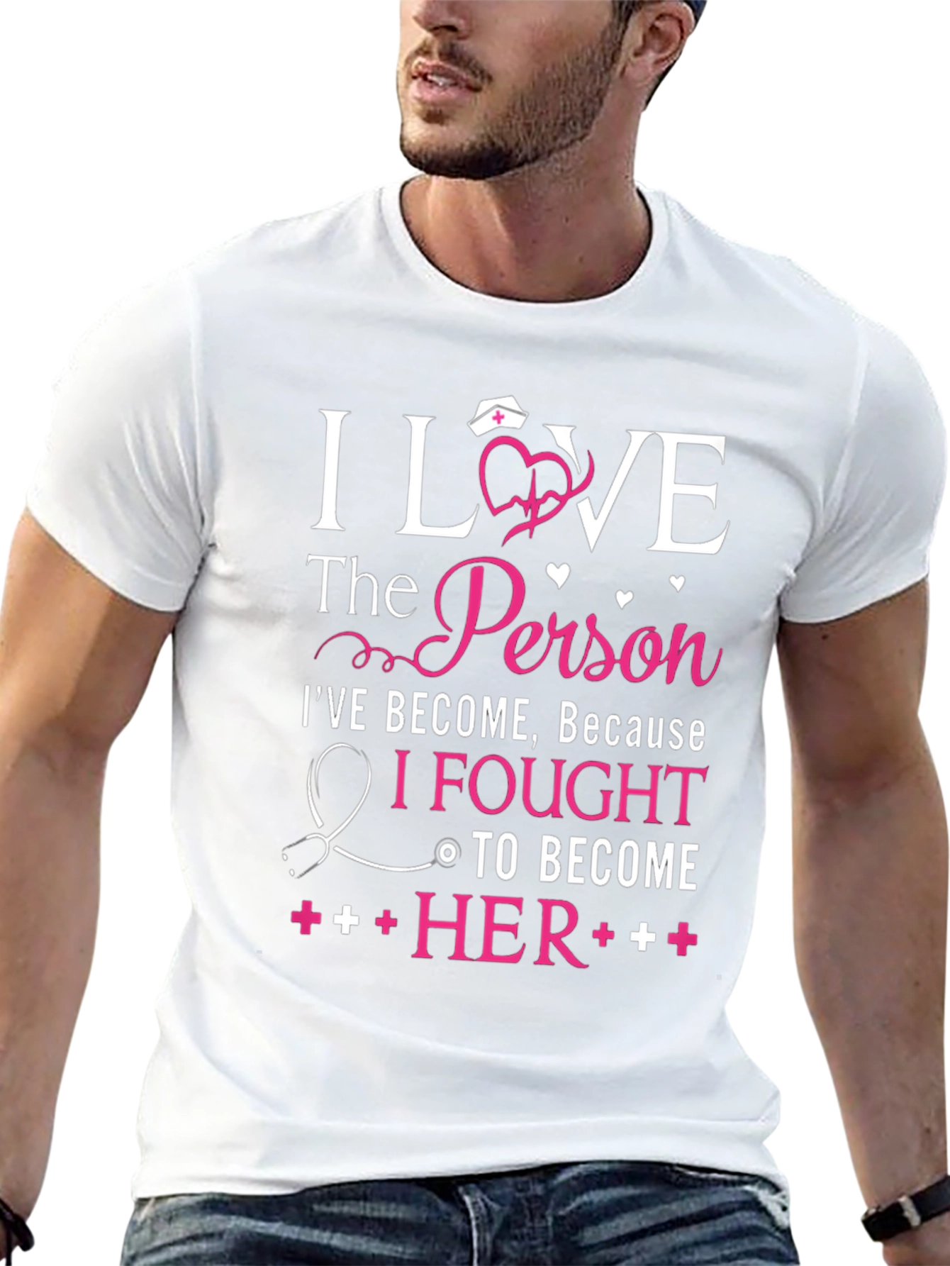 I Love The Person Ive Become Nurse T-Shirt