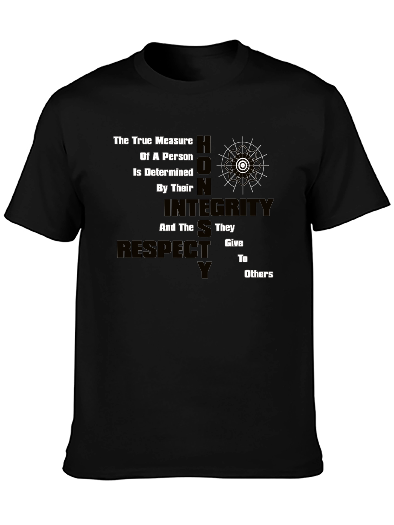 True Measure Graphic Tee - Honor Integrity Respect