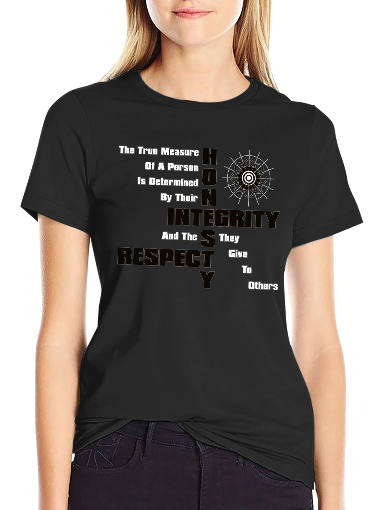 True Measure Graphic Tee - Honor Integrity Respect