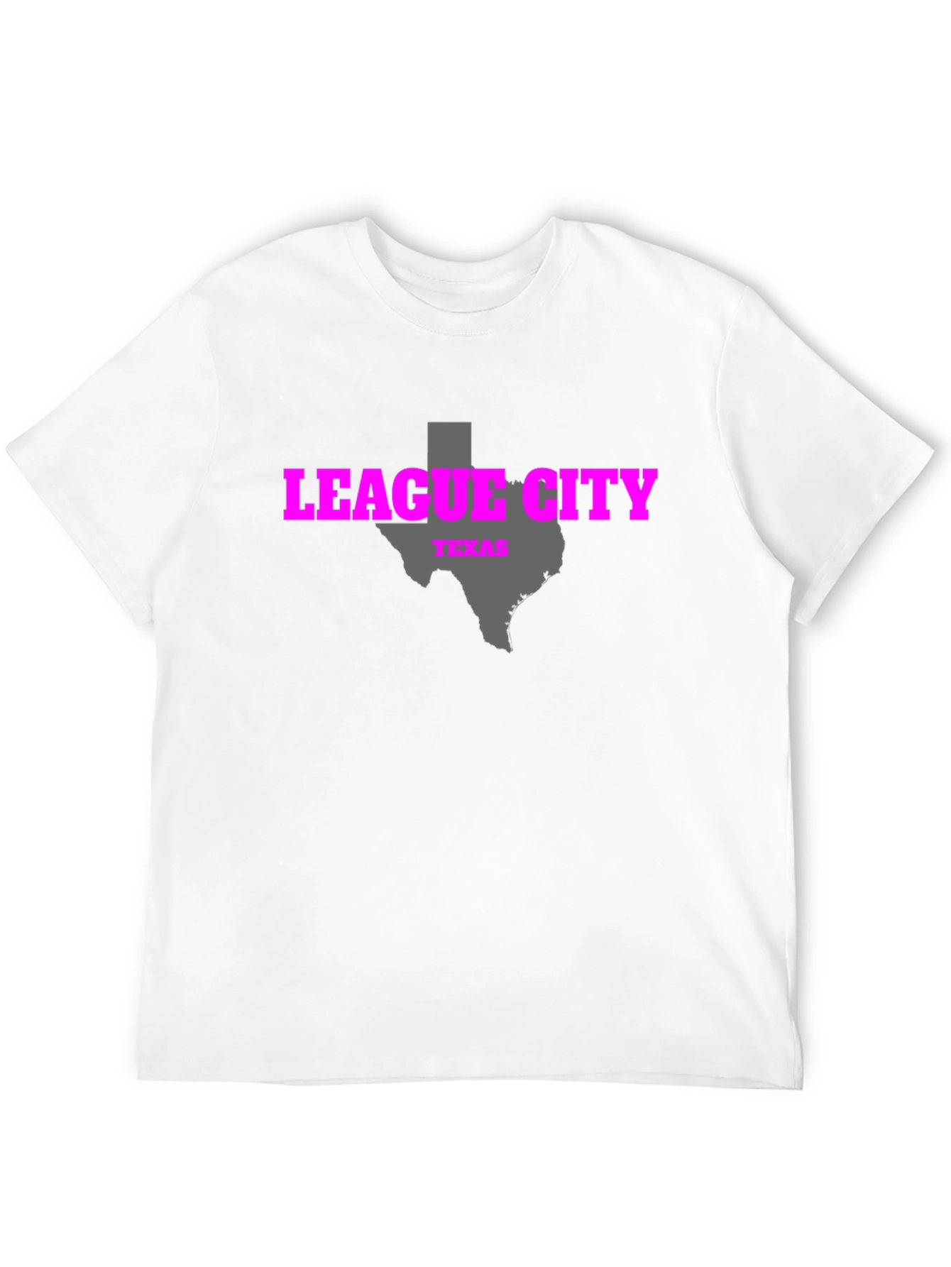 League City Texas T-Shirt Black
