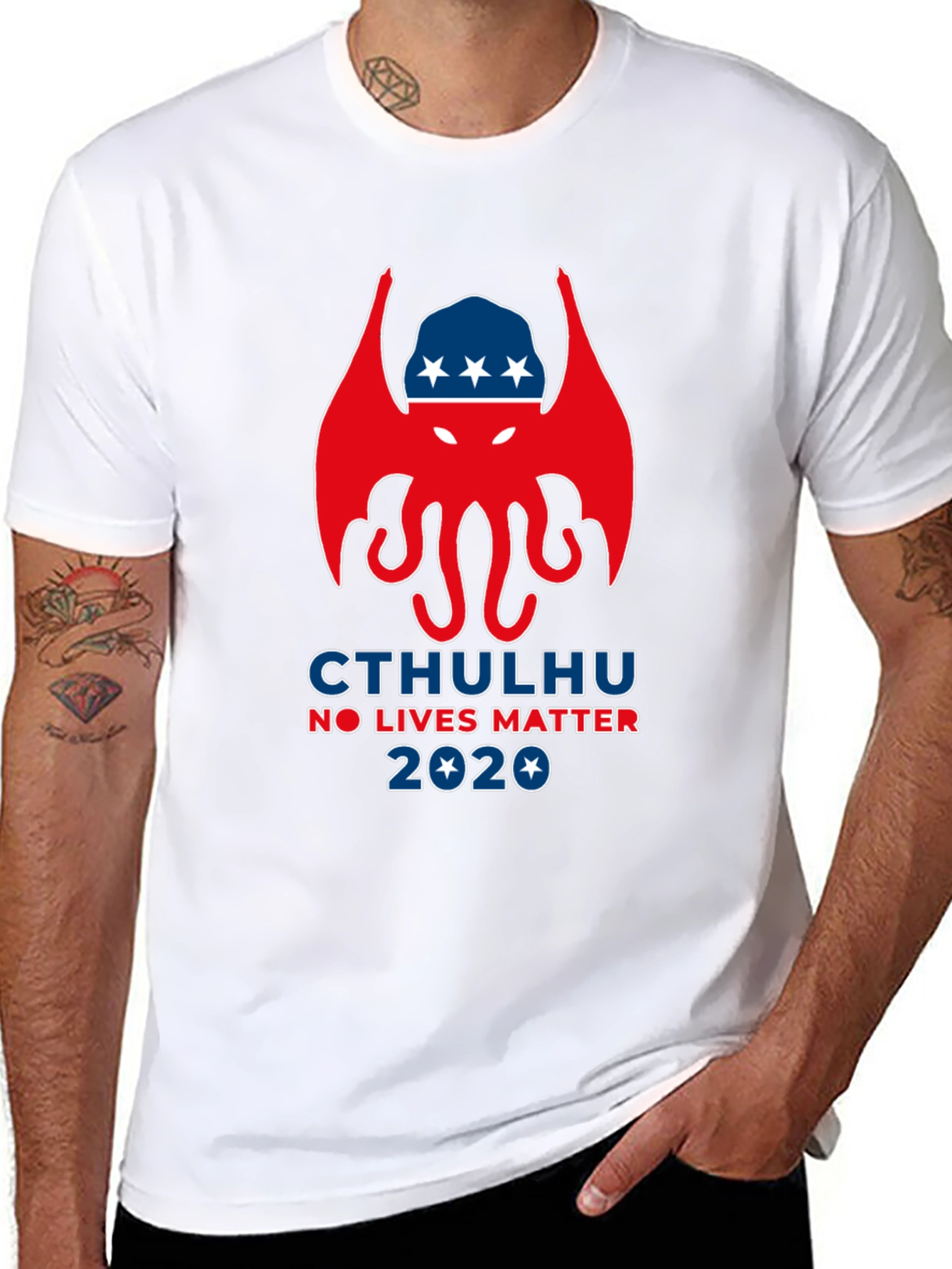 Cthulhu No Lives Matter 2020 Graphic Tee