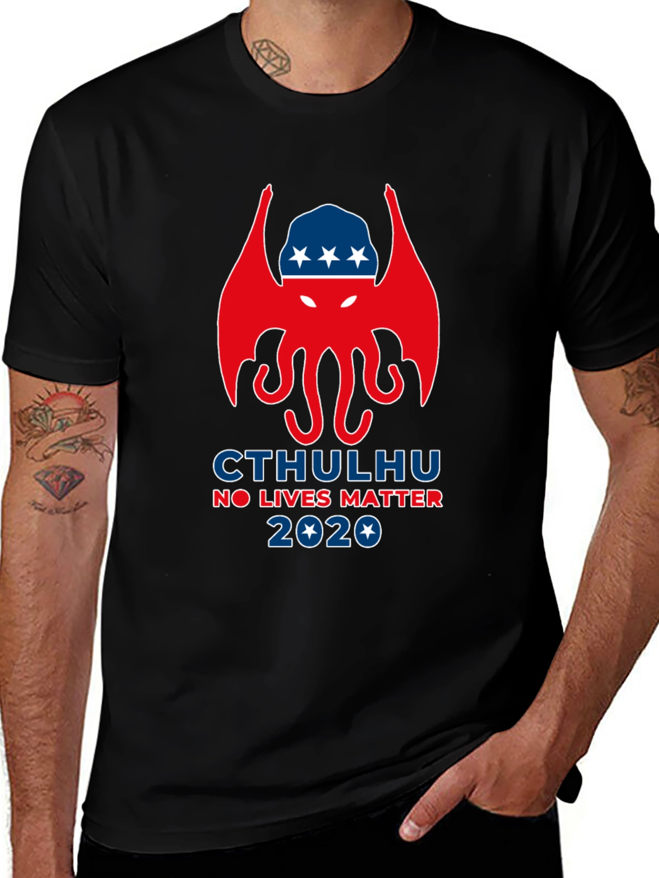 Cthulhu No Lives Matter 2020 Graphic Tee