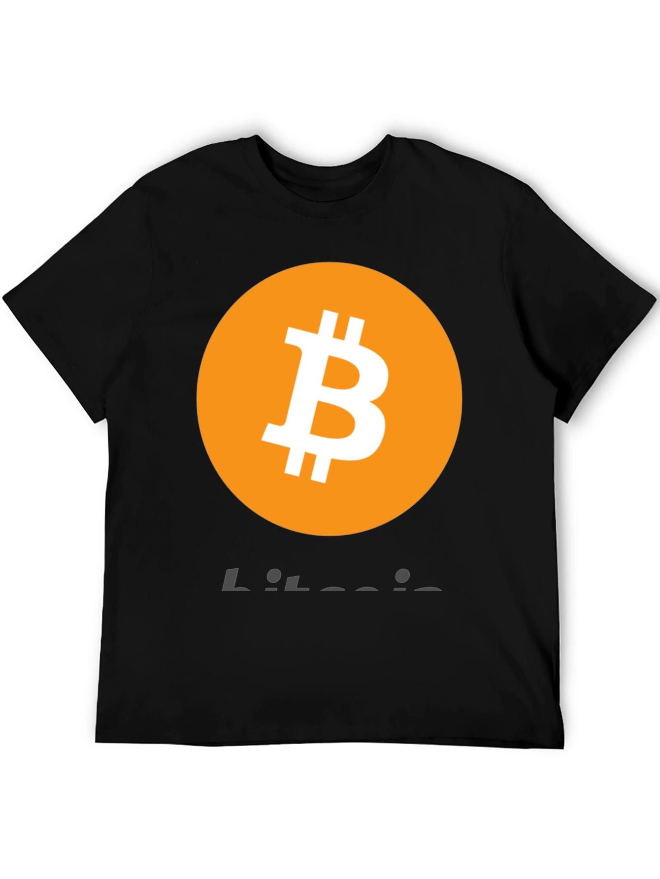 Bitcoin Logo Graphic T-Shirt