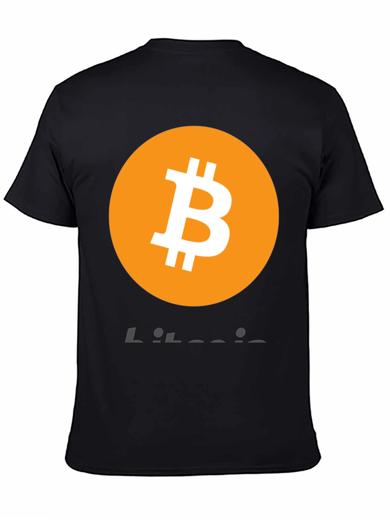 Bitcoin Logo Graphic T-Shirt