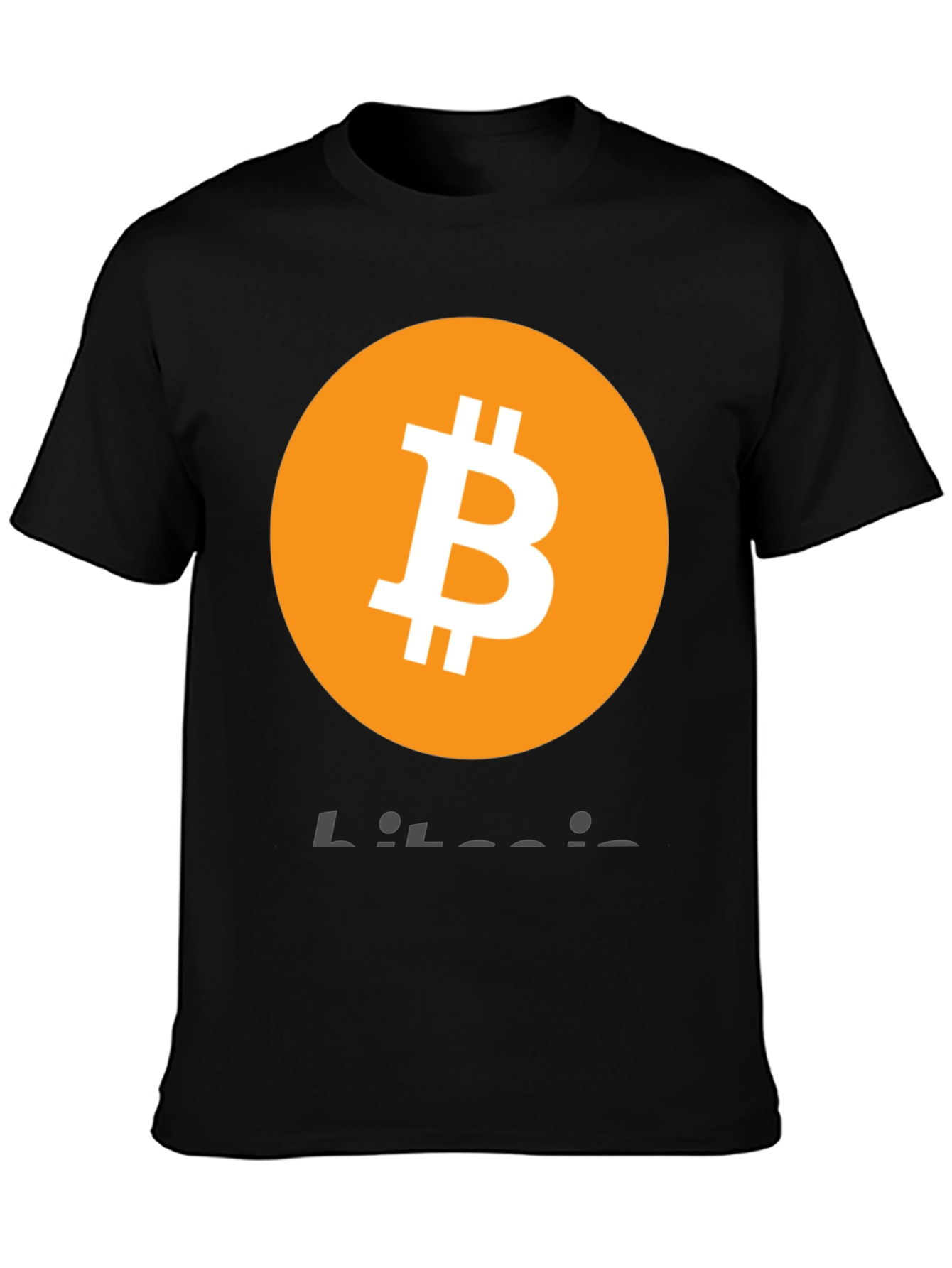 Bitcoin Logo Graphic T-Shirt