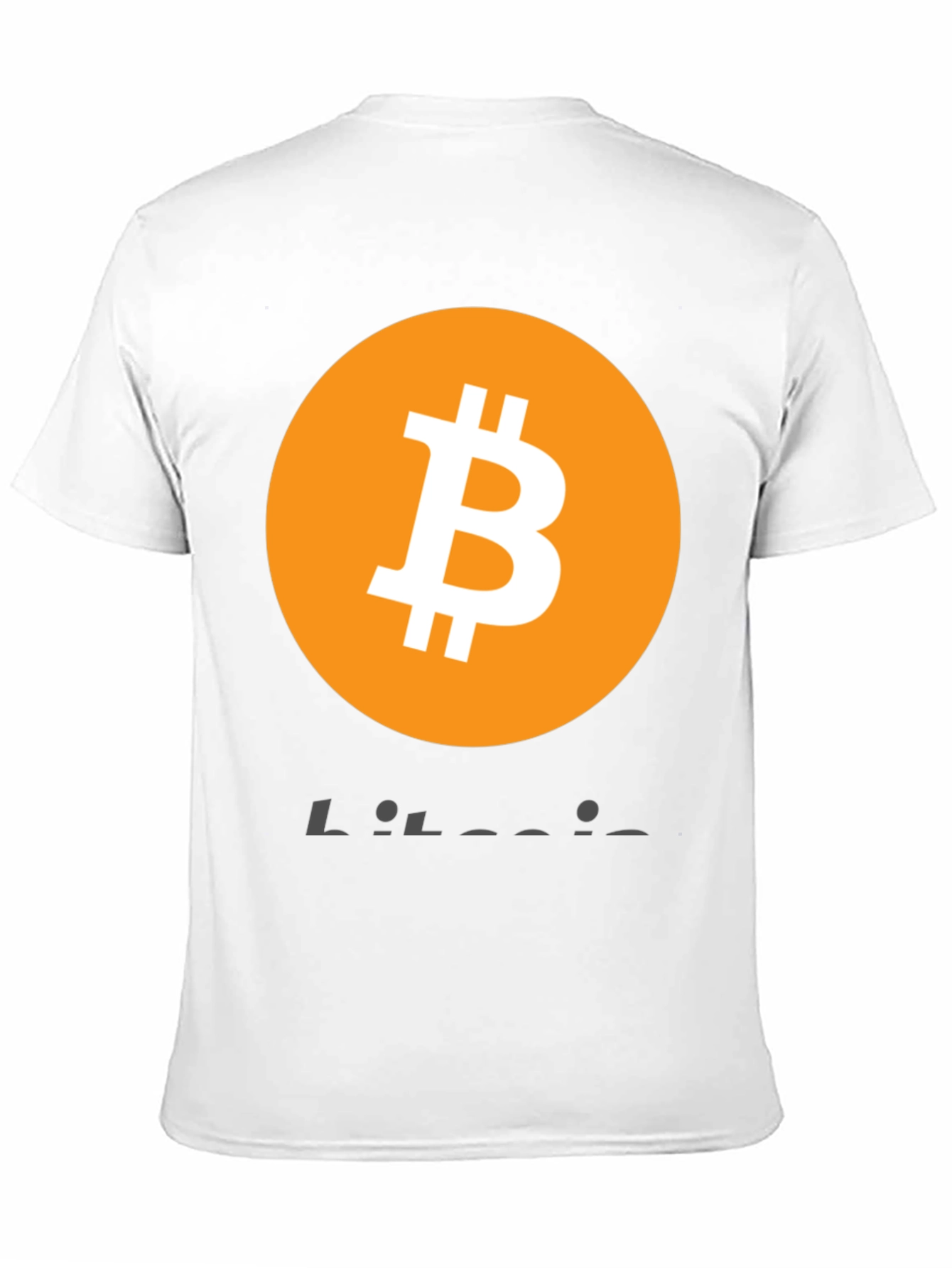 Bitcoin Logo Graphic T-Shirt
