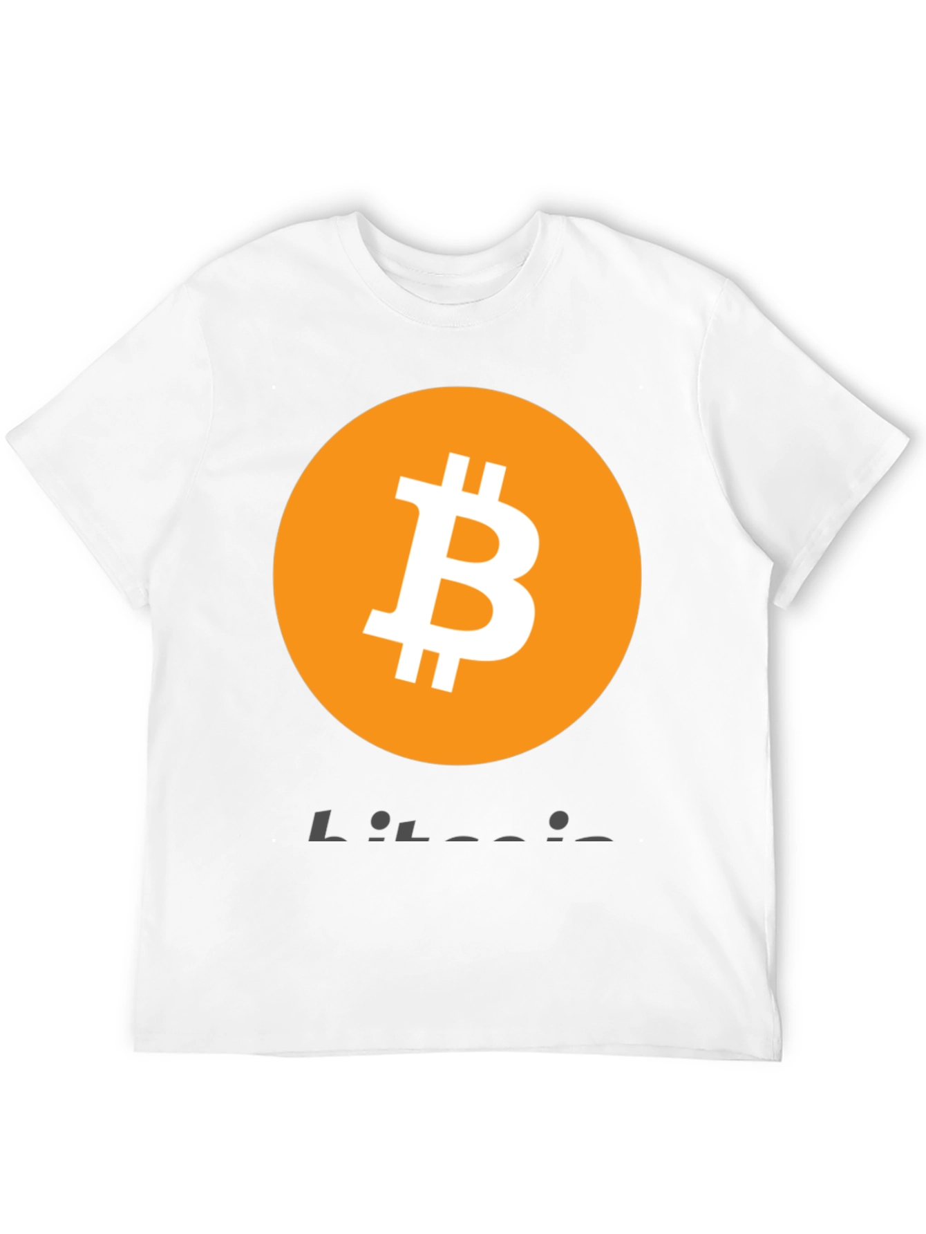 Bitcoin Logo Graphic T-Shirt