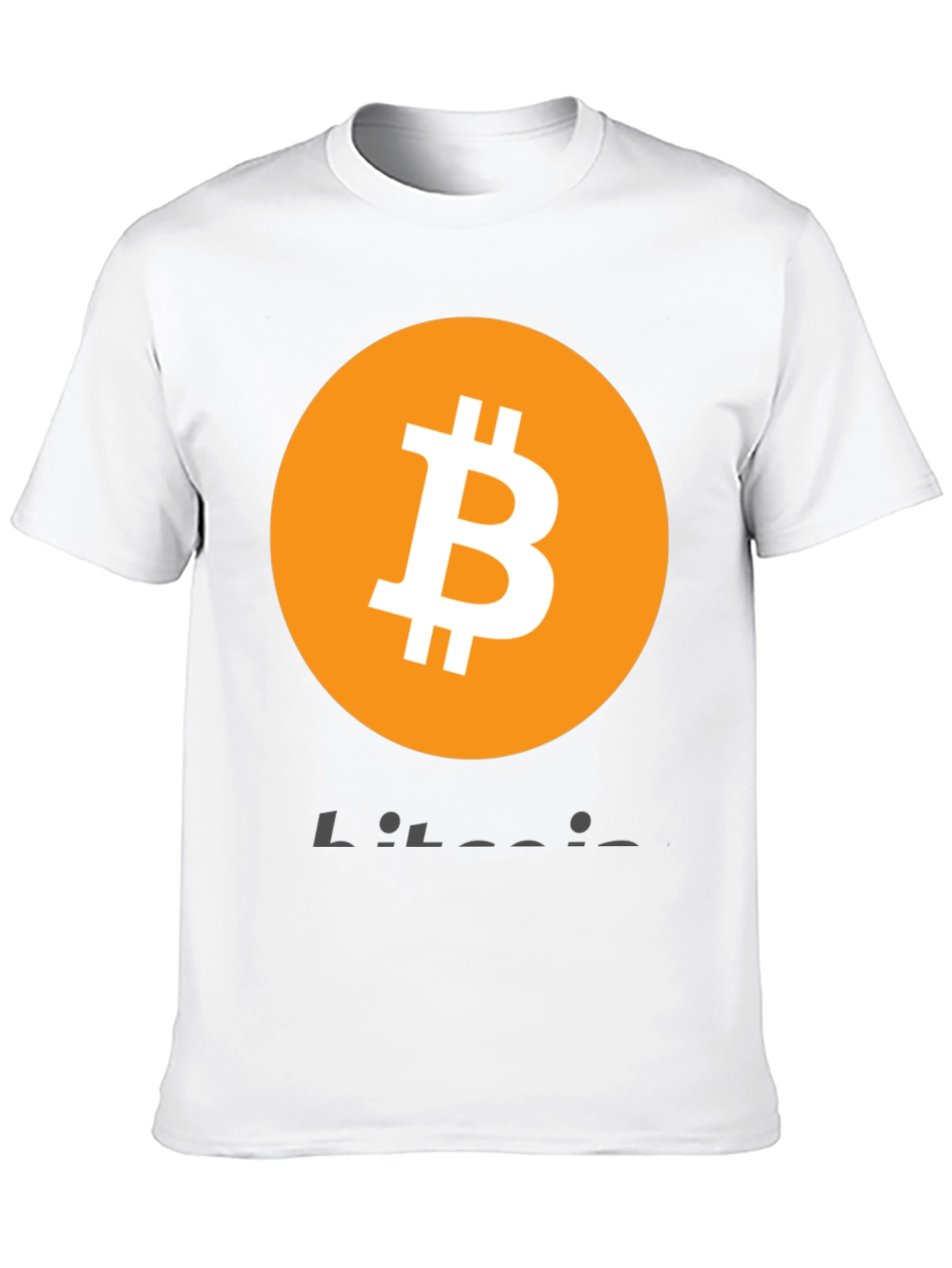 Bitcoin Logo Graphic T-Shirt