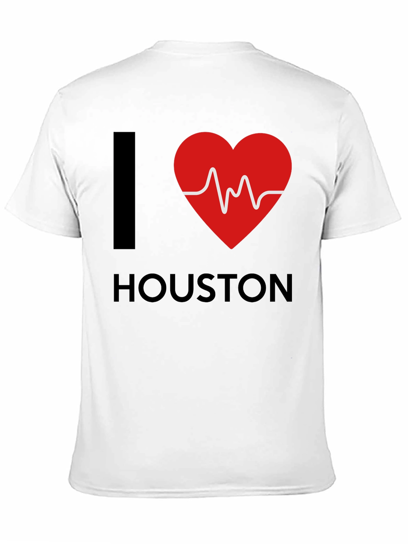I Heart Houston T-Shirt - Mens Graphic Tee