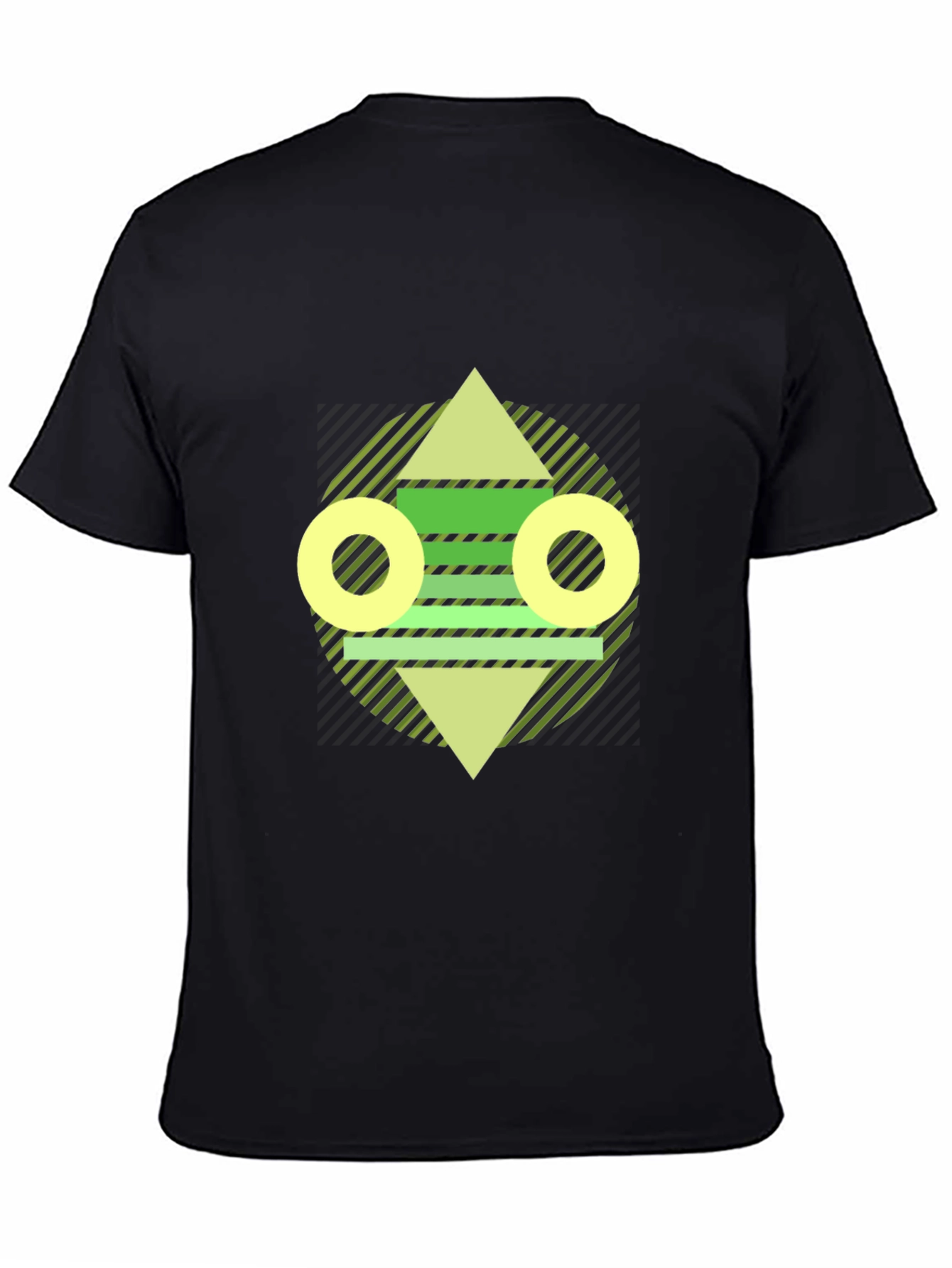 Geometric Graphic Tee - Modern Abstract Design