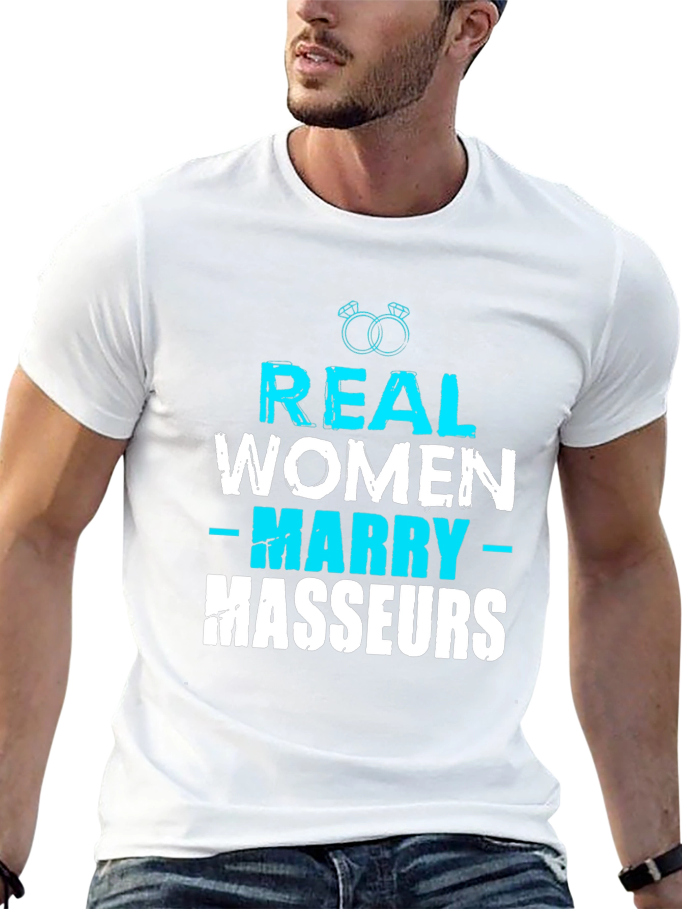 Real Women Marry Masseurs Graphic Tee